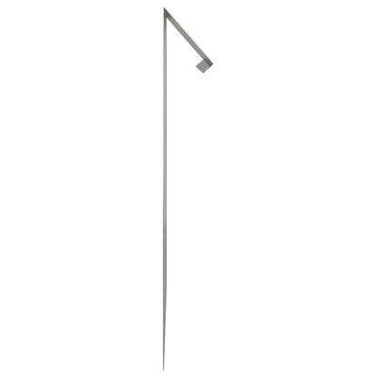 Schneckenzaun 50 x 3,5 x 25 cm Edelstahl Silber