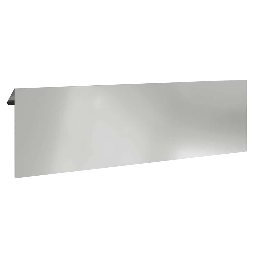 Schneckenzaun 16 stk. 100 x 3,5 x 25 cm Verzinkter Stahl Silber