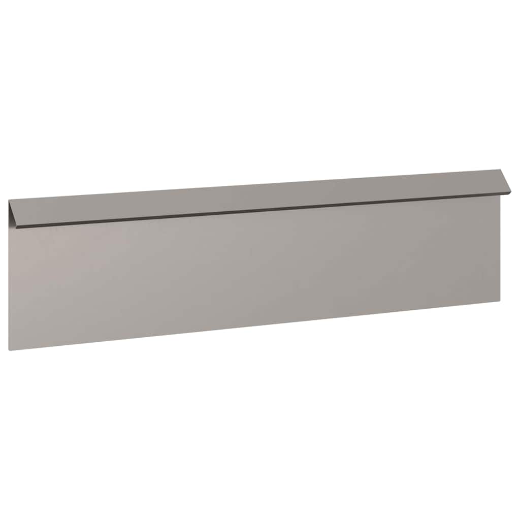 Schneckenzaun 100 x 3,5 x 25 cm Wetterfeststahl Rostoptik