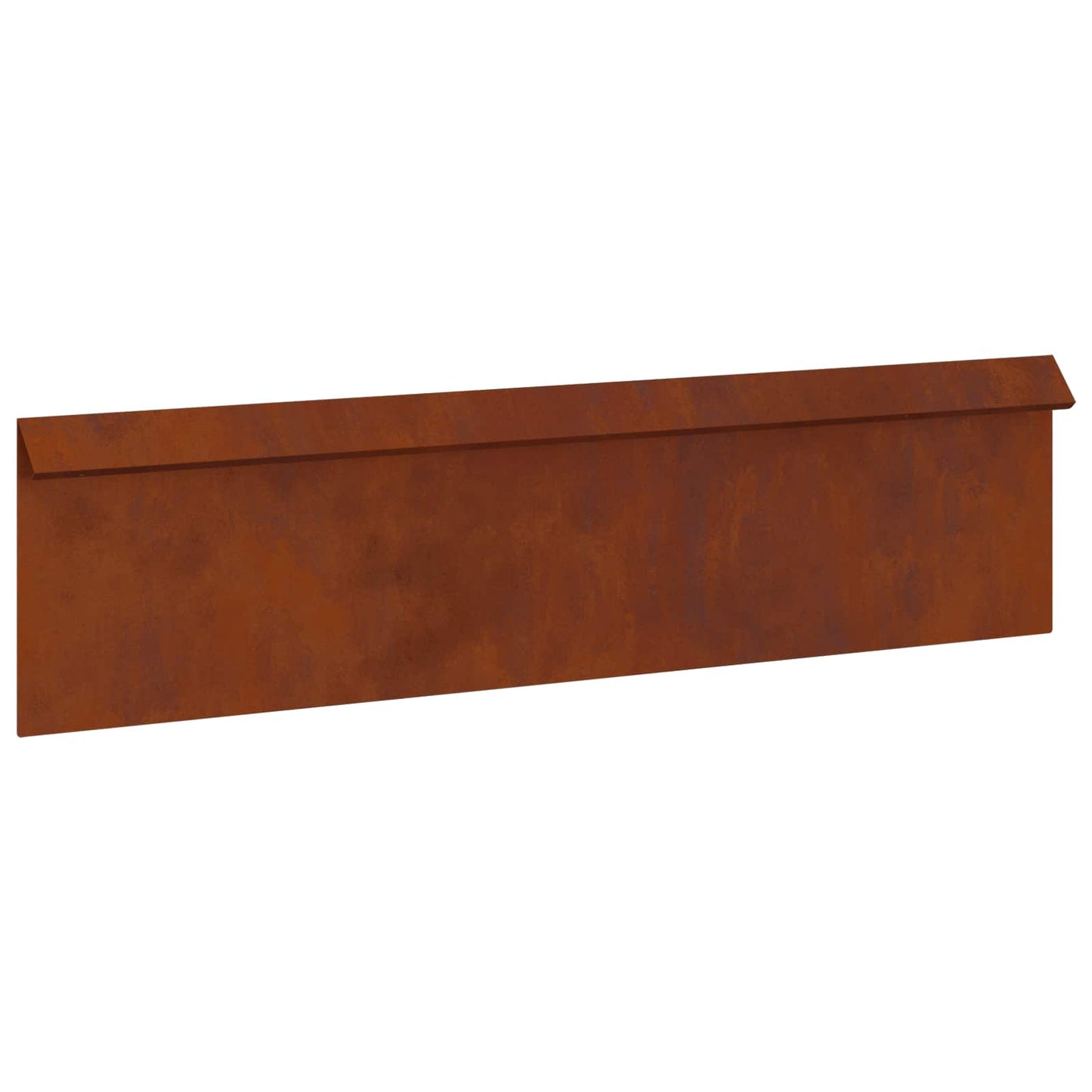 Schneckenzaun 16 stk. 100 x 3,5 x 25 cm Wetterfeststahl