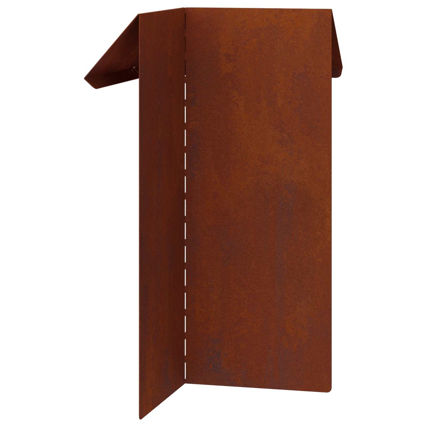 Schneckenzaun 4 stk. 13,5 x 13,5 x 25 cm Wetterfeststahl