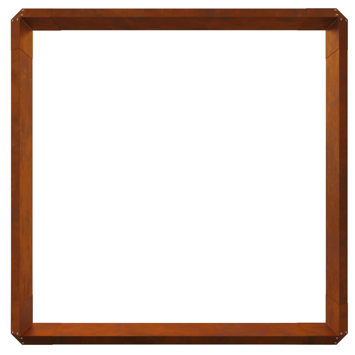 Schneckenzauns 8 stk. 100 x 3,5 x 25 cm Wetterfeststahl Rostig