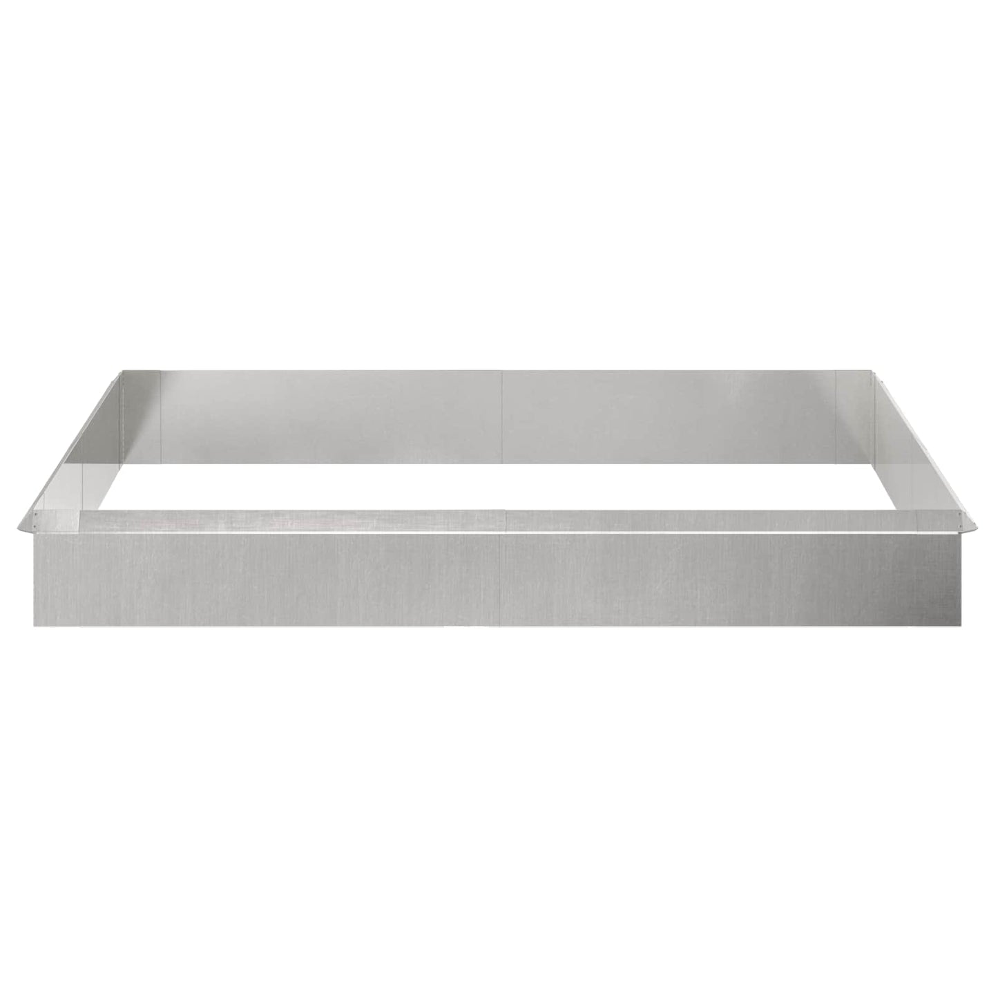 Schneckenzauns 12 stk. 100 x 3,5 x 25 cm Edelstahl Silber