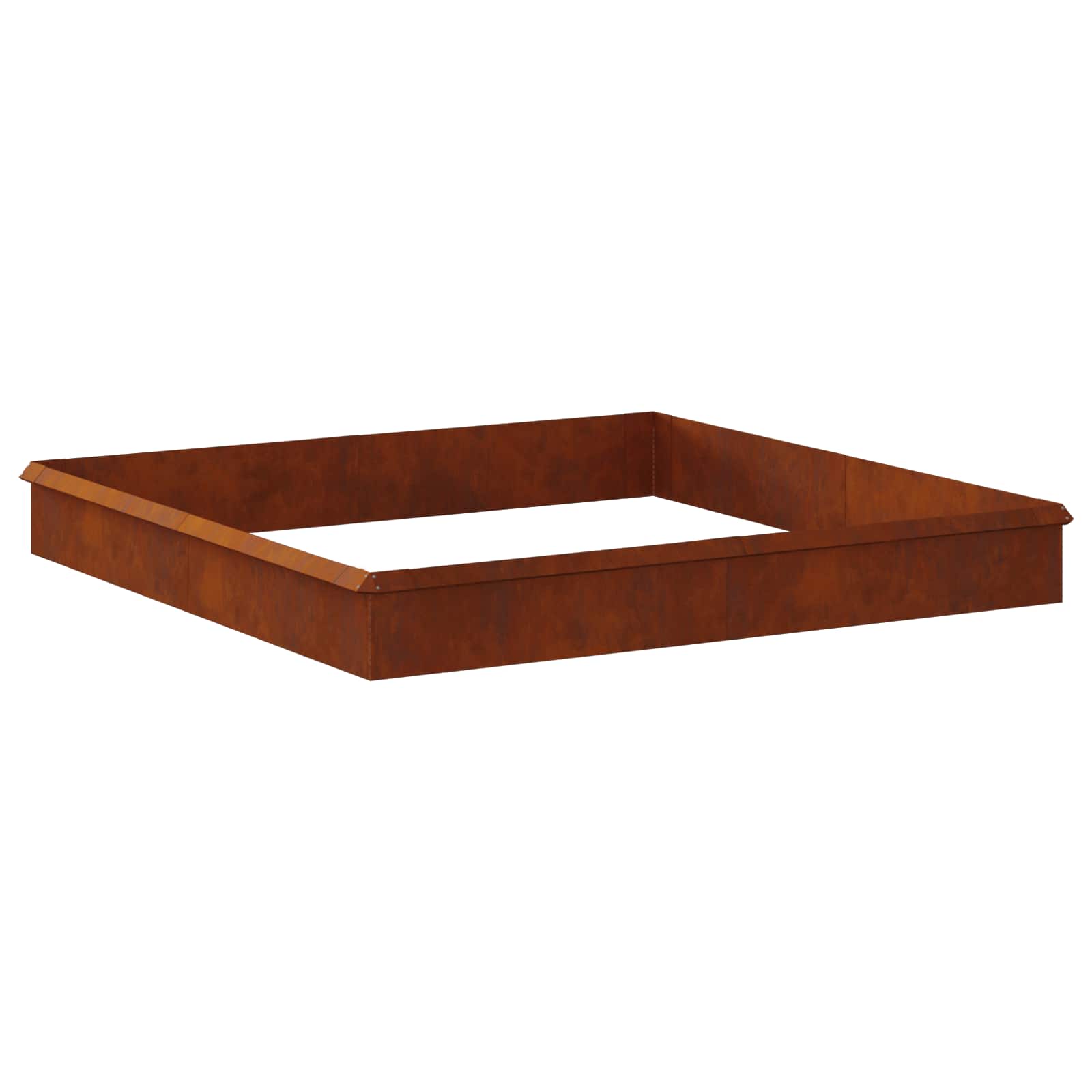 Schneckenzauns 12 stk. 100 x 3,5 x 25 cm Wetterfeststahl Rostig