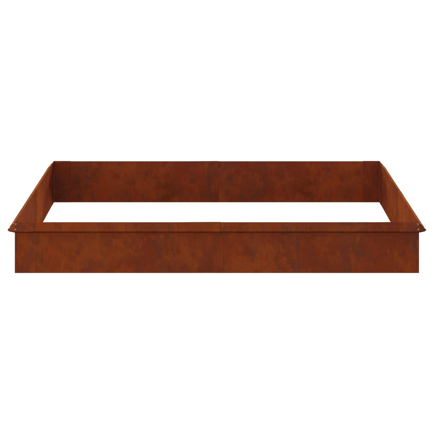Schneckenzauns 12 stk. 100 x 3,5 x 25 cm Wetterfeststahl Rostig