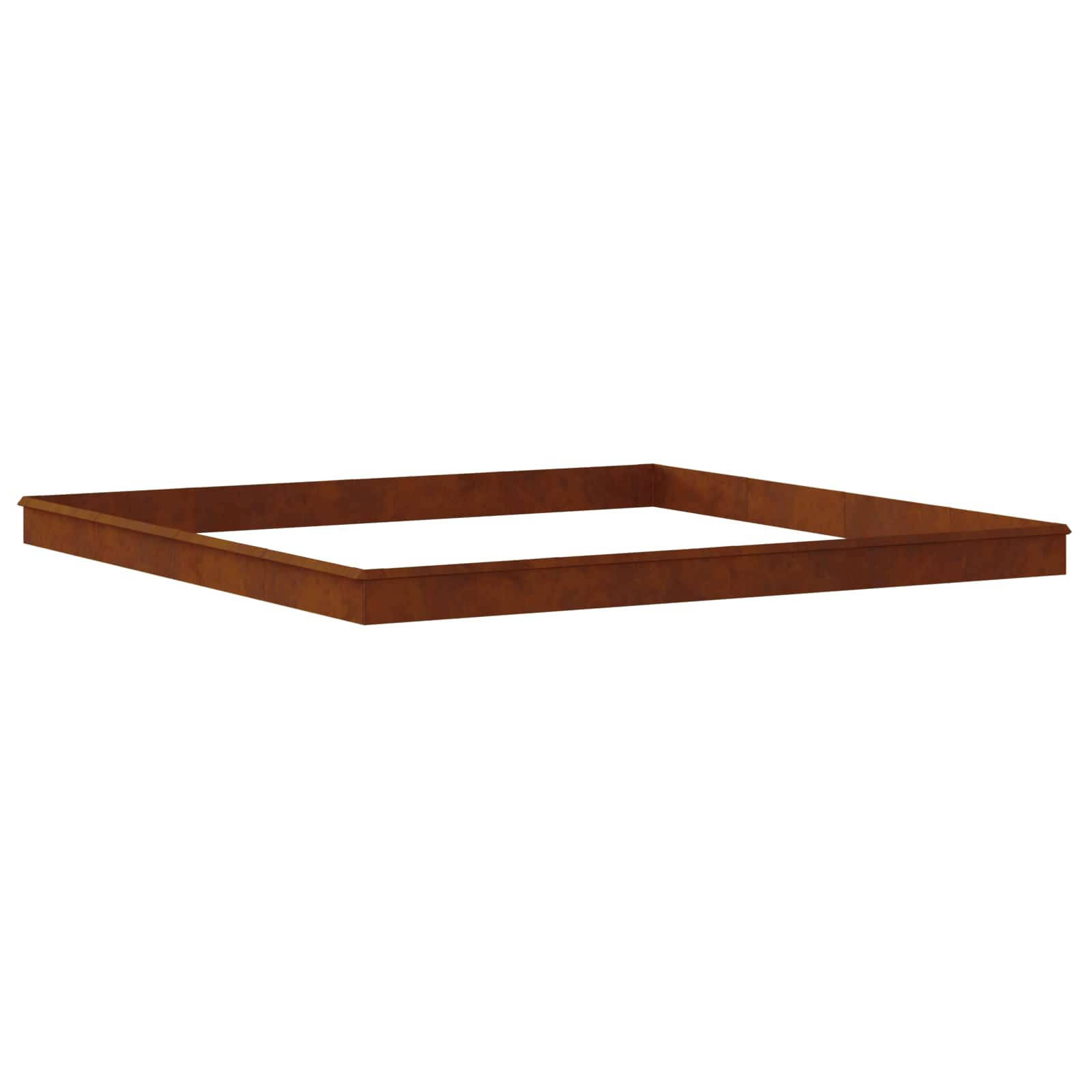 Schneckenzauns 20 stk. 100 x 3,5 x 25 cm Wetterfeststahl Rostig