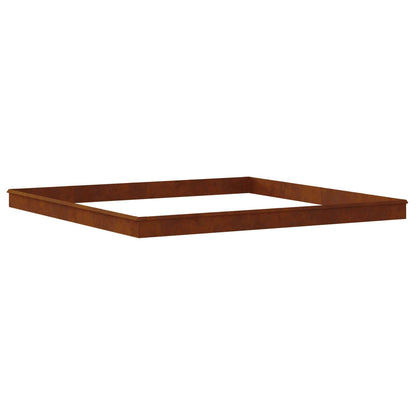 Schneckenzauns 20 stk. 100 x 3,5 x 25 cm Wetterfeststahl Rostig