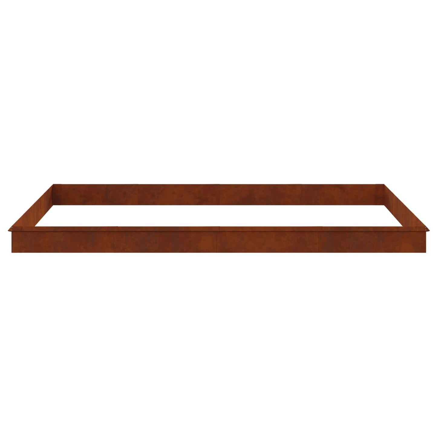 Schneckenzauns 20 stk. 100 x 3,5 x 25 cm Wetterfeststahl Rostig