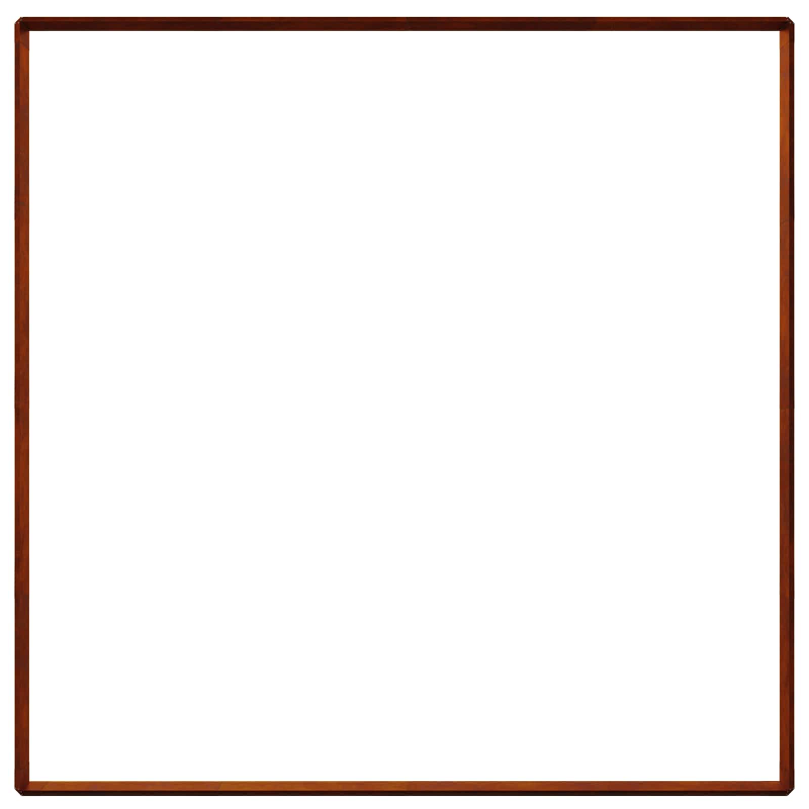 Schneckenzauns 20 stk. 100 x 3,5 x 25 cm Wetterfeststahl Rostig