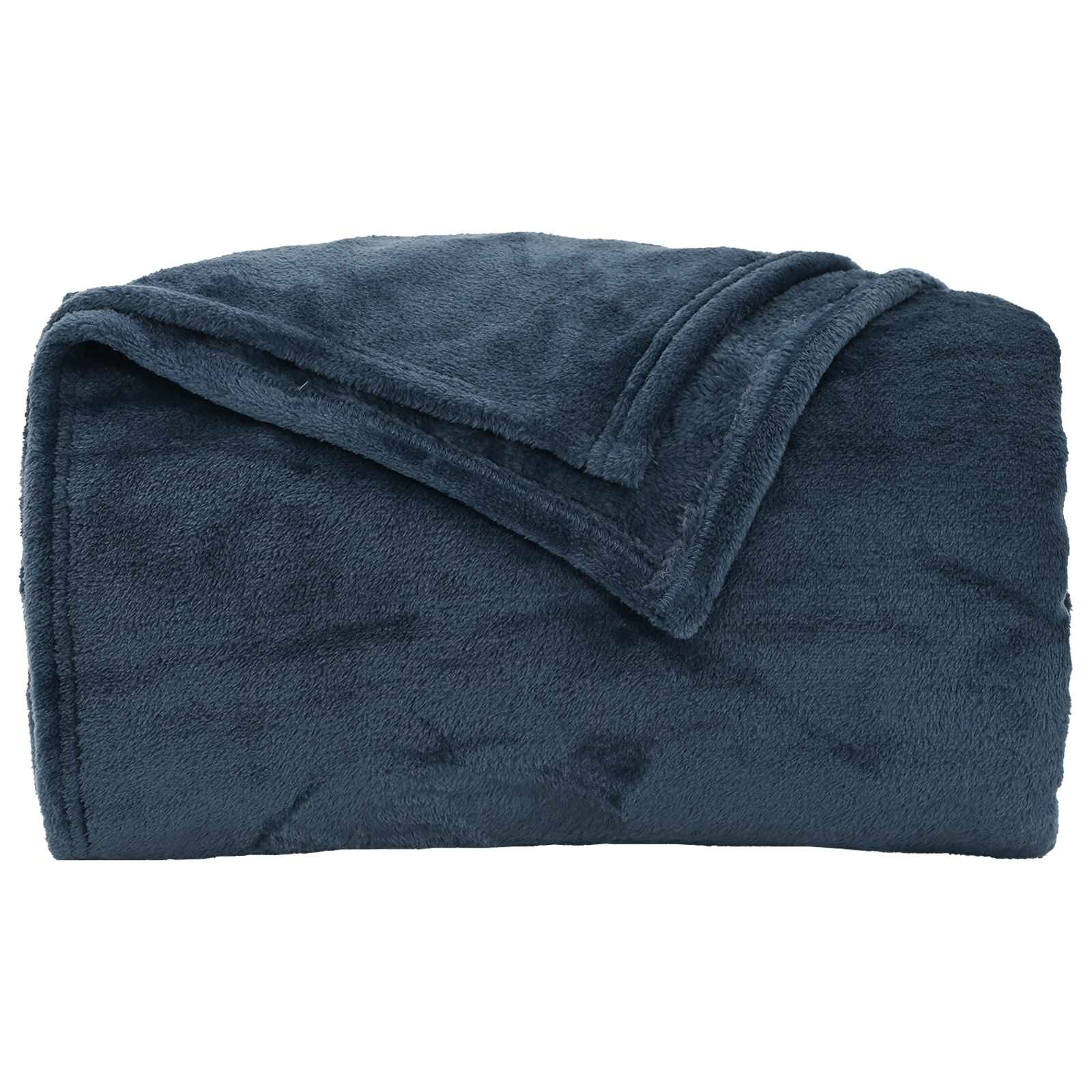 Wohndecke Marineblau 130 x 150 cm 0.51 kg Fleece