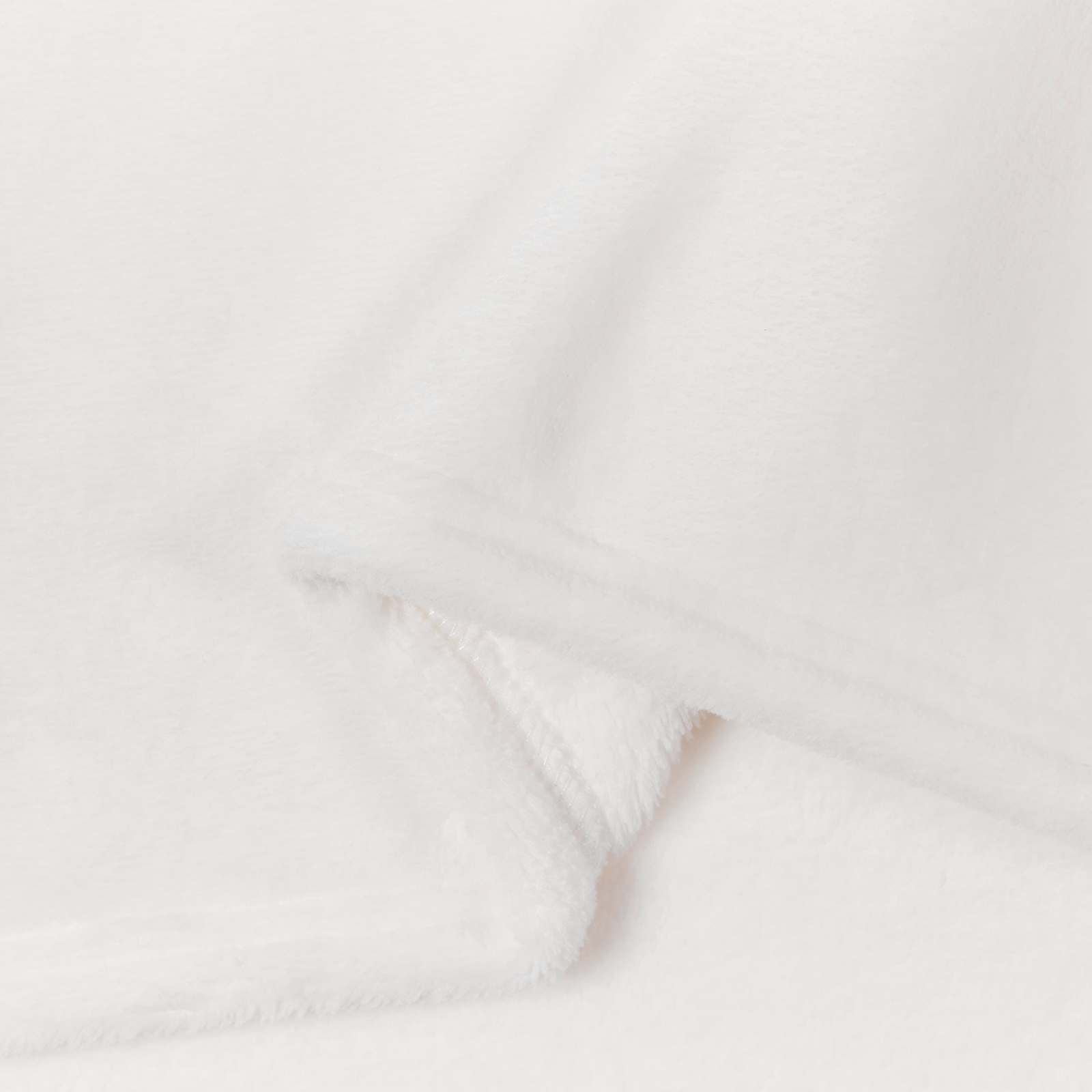 Wohndecke Weiß 150 x 200 cm 0.78 kg Fleece