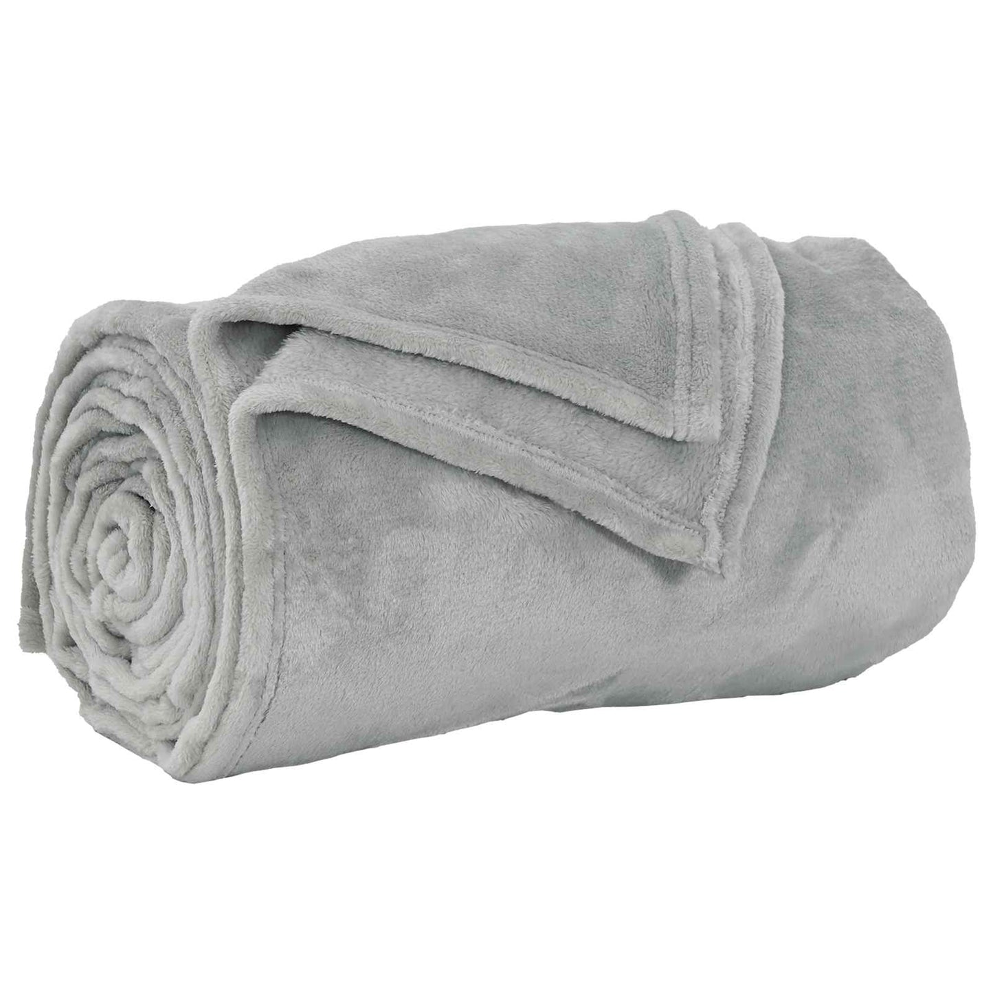 Wohndecken 6 stk. Grau 240 x 270 cm 10.11 kg Fleece