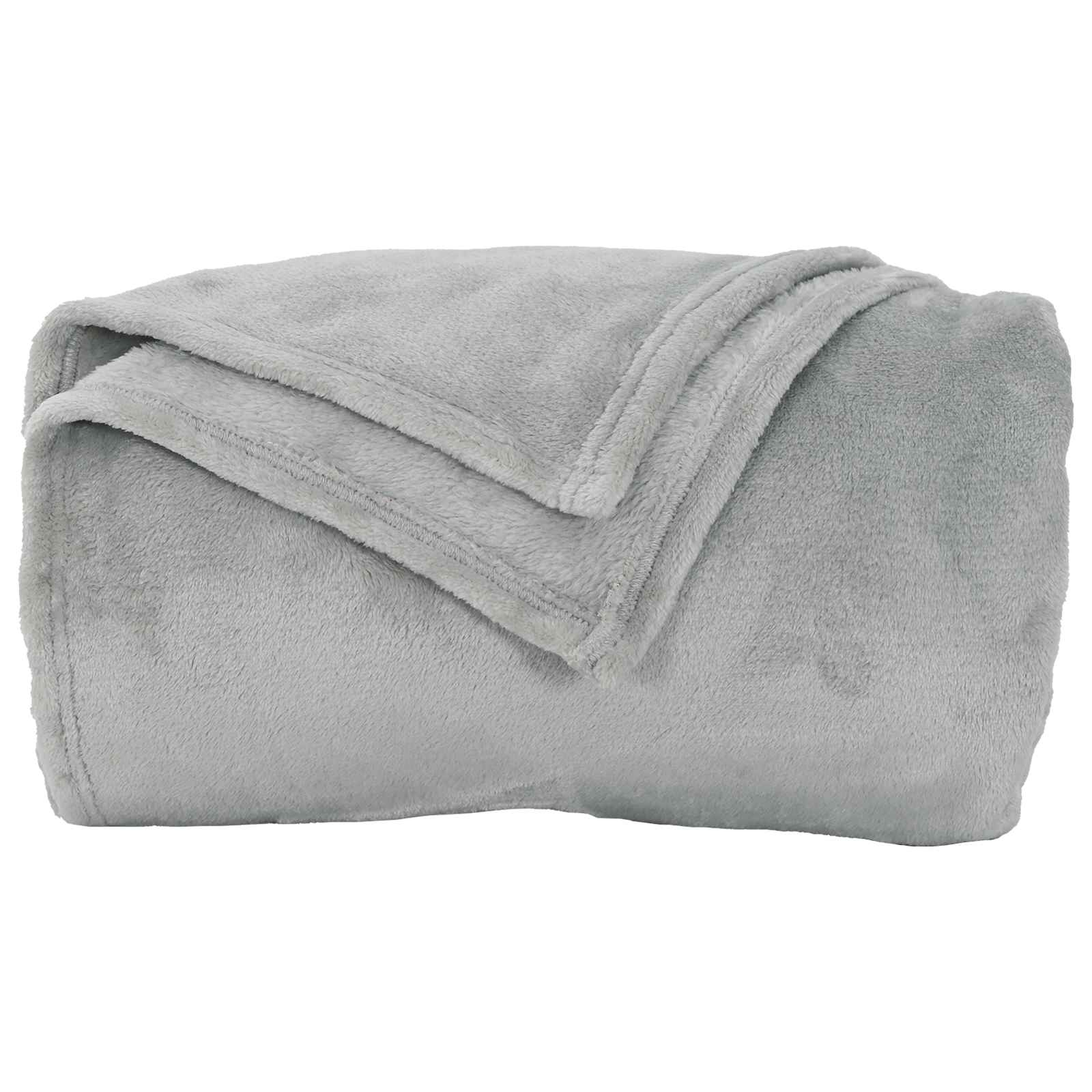 Wohndecken 6 stk. Grau 240 x 270 cm 10.11 kg Fleece