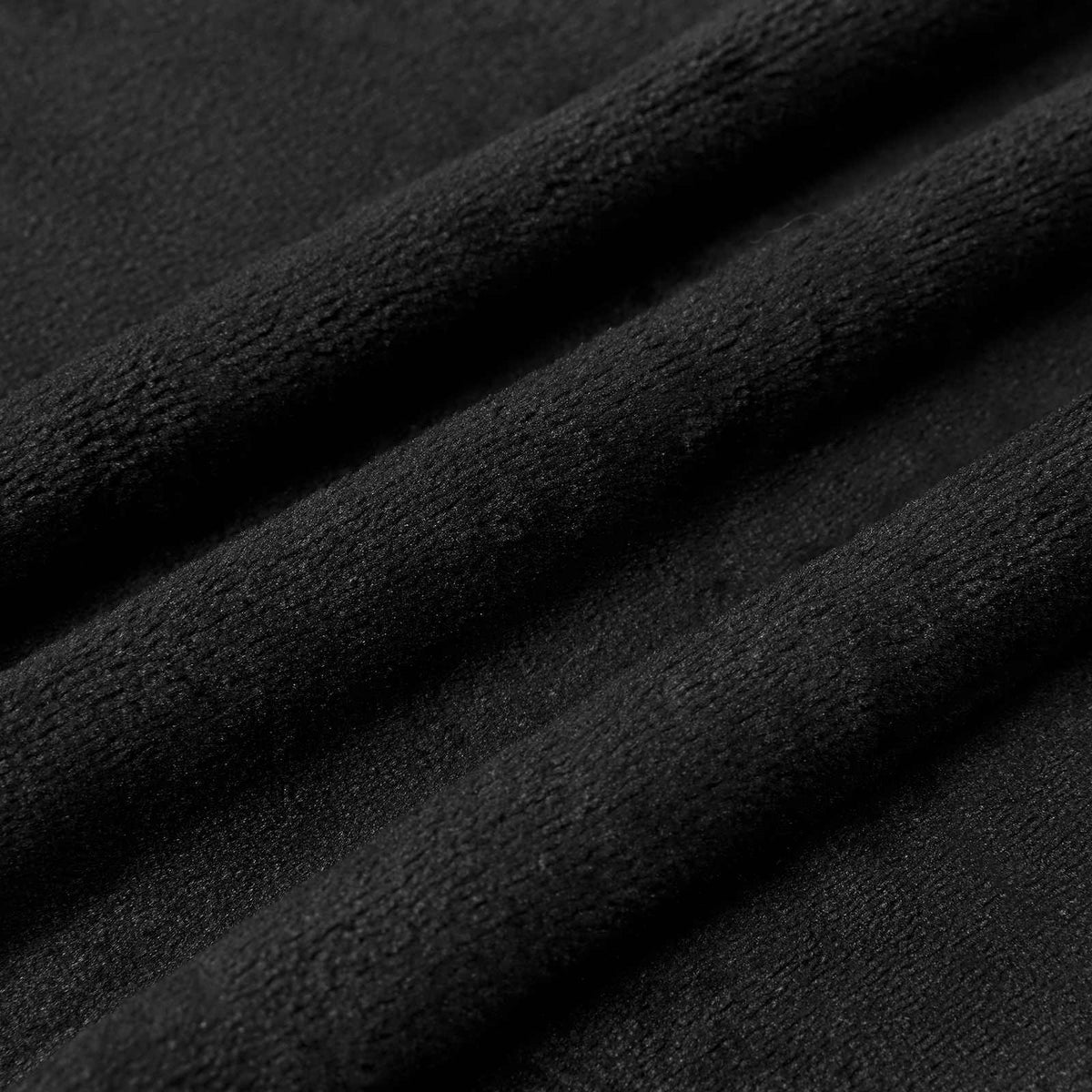 Wohndecken 6 stk. Schwarz 220 x 240 cm 8.24 kg Fleece