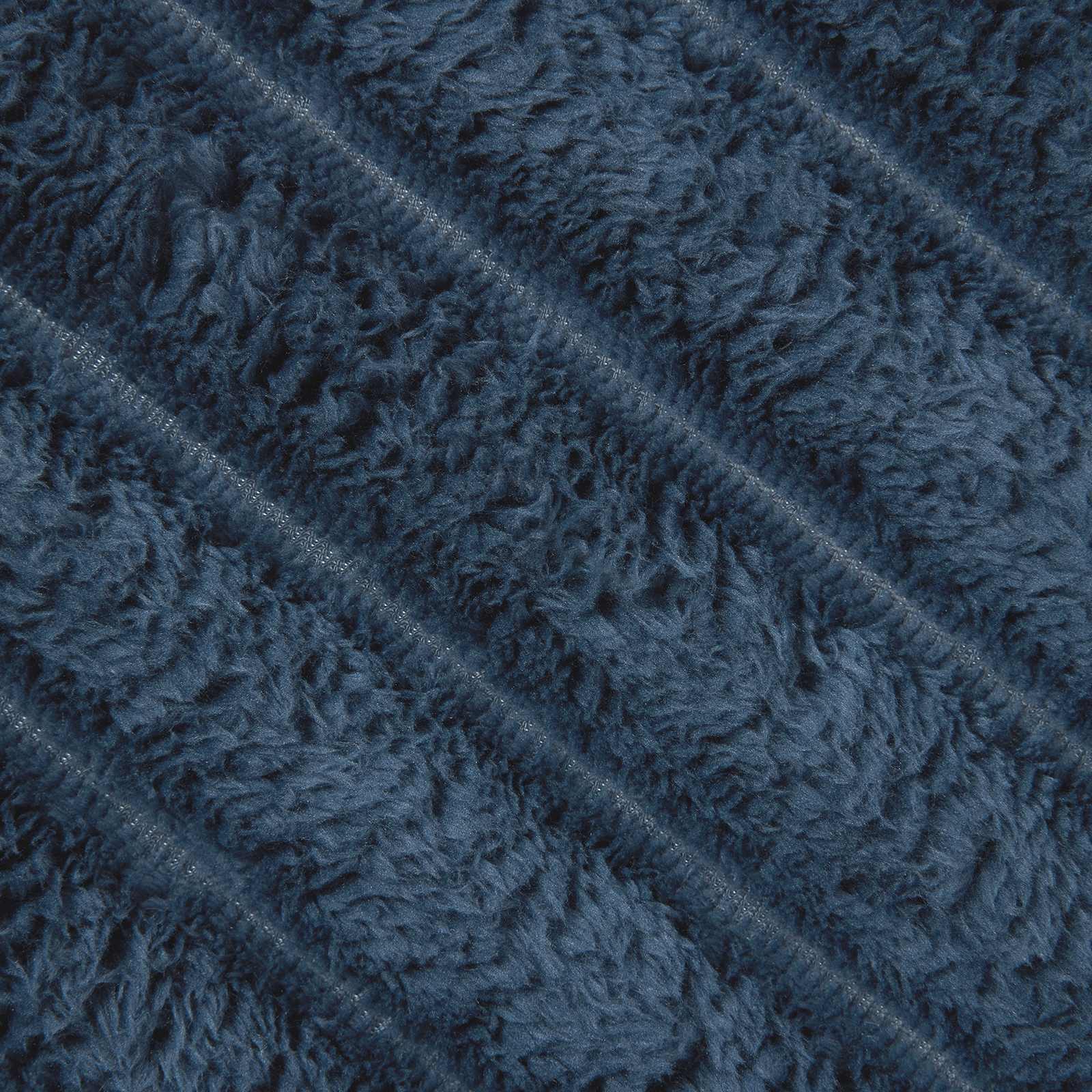 Wohndecke Marineblau 270 x 240 cm 1.77 kg Fleece