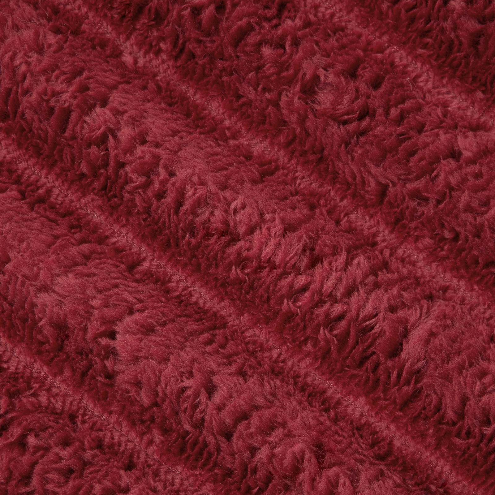 Wohndecke Bordeauxrot 95 x 220 cm 0.51 kg Fleece