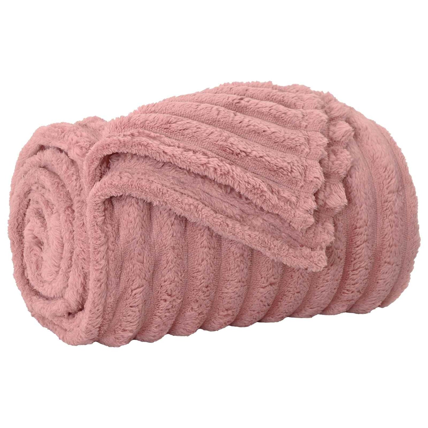 Wohndecke Rosa 200 x 150 cm 0.8 kg Fleece