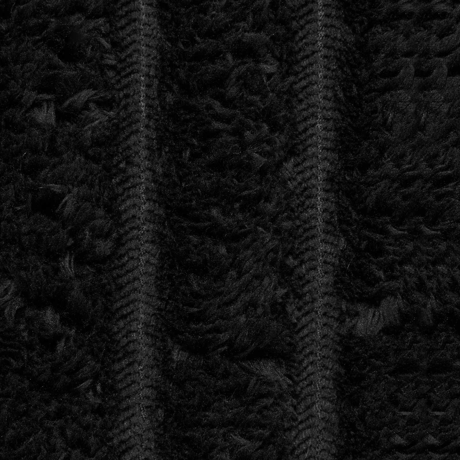 Wohndecken 6 stk. Schwarz 240 x 220 cm 8.76 kg Fleece