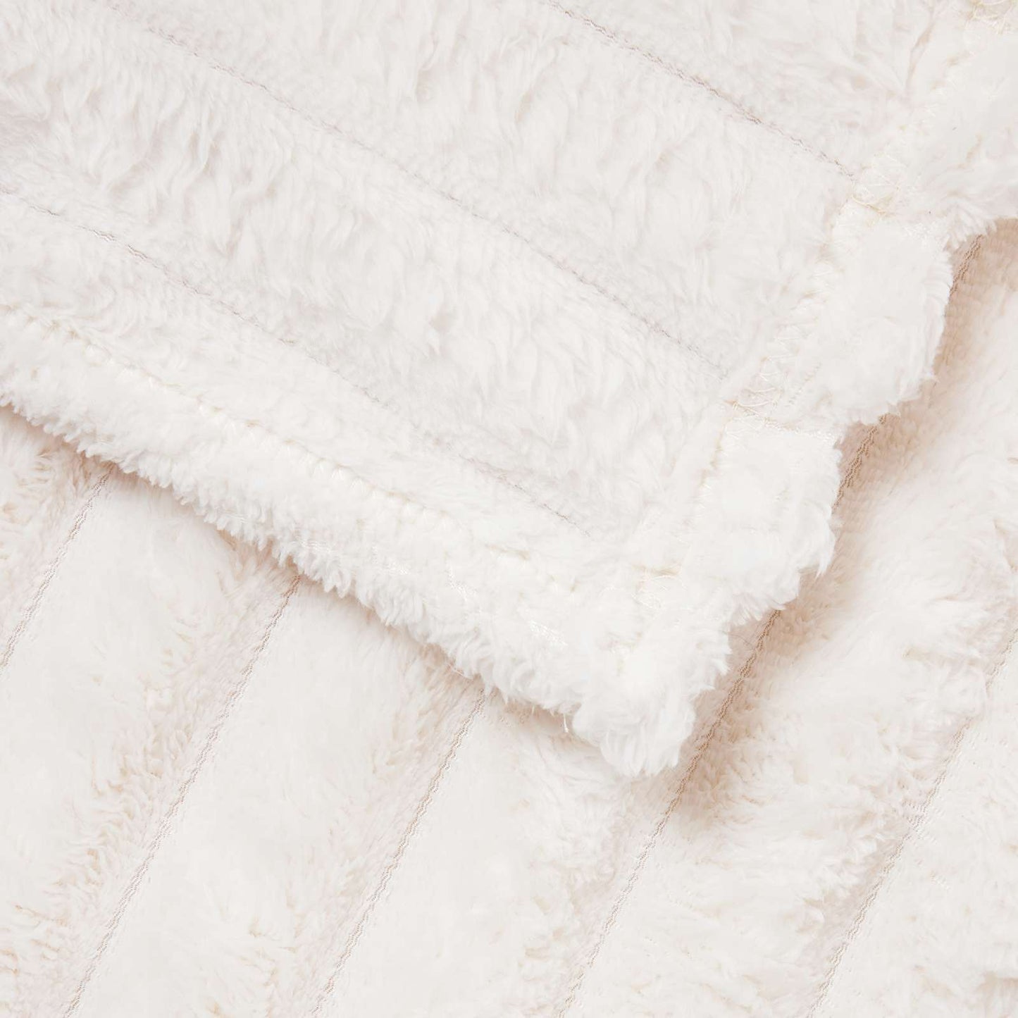 Wohndecken 6 Stk. Creme 240 x 220 cm 8.76 kg Fleece