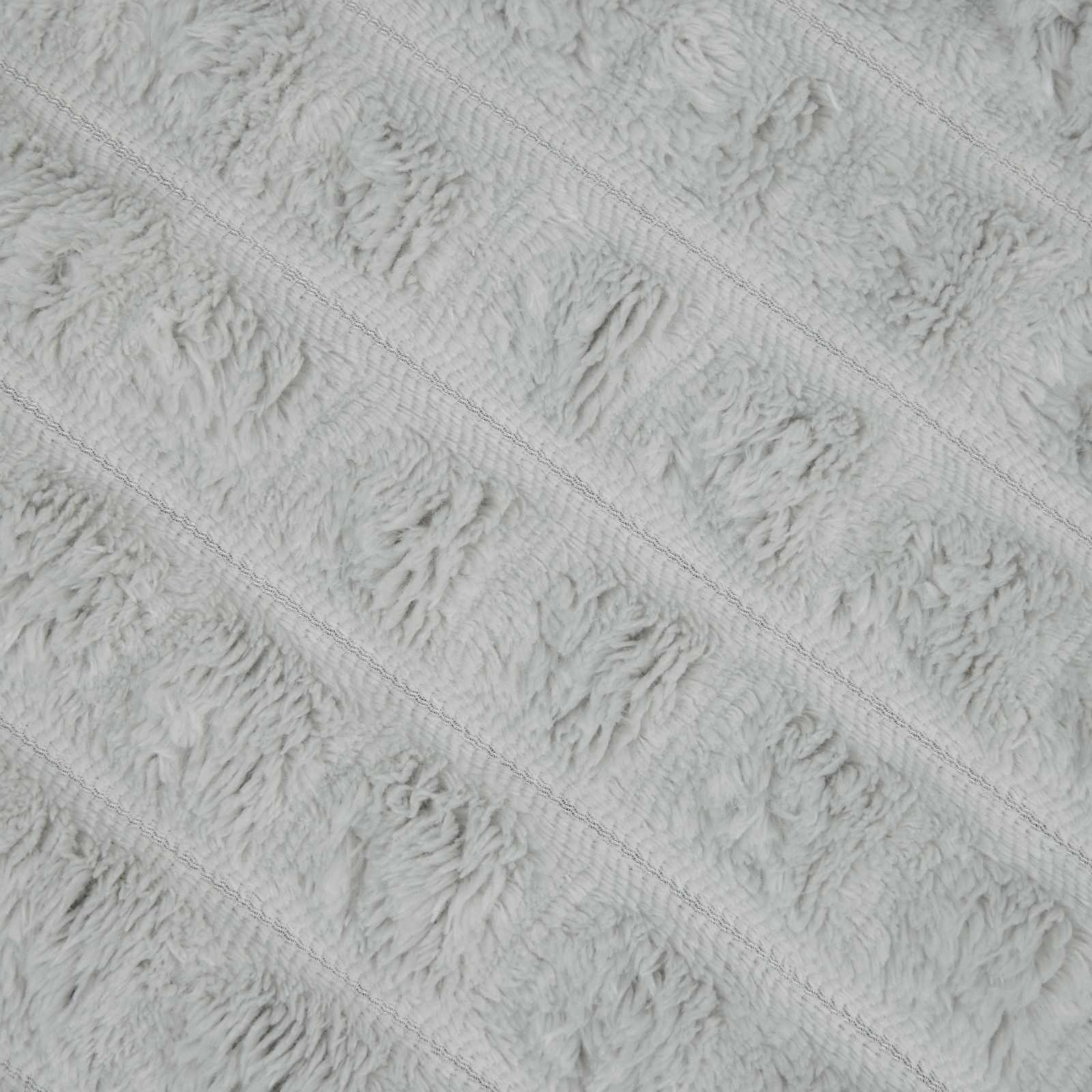 Wohndecke Grau 95 x 220 cm 0.51 kg Fleece