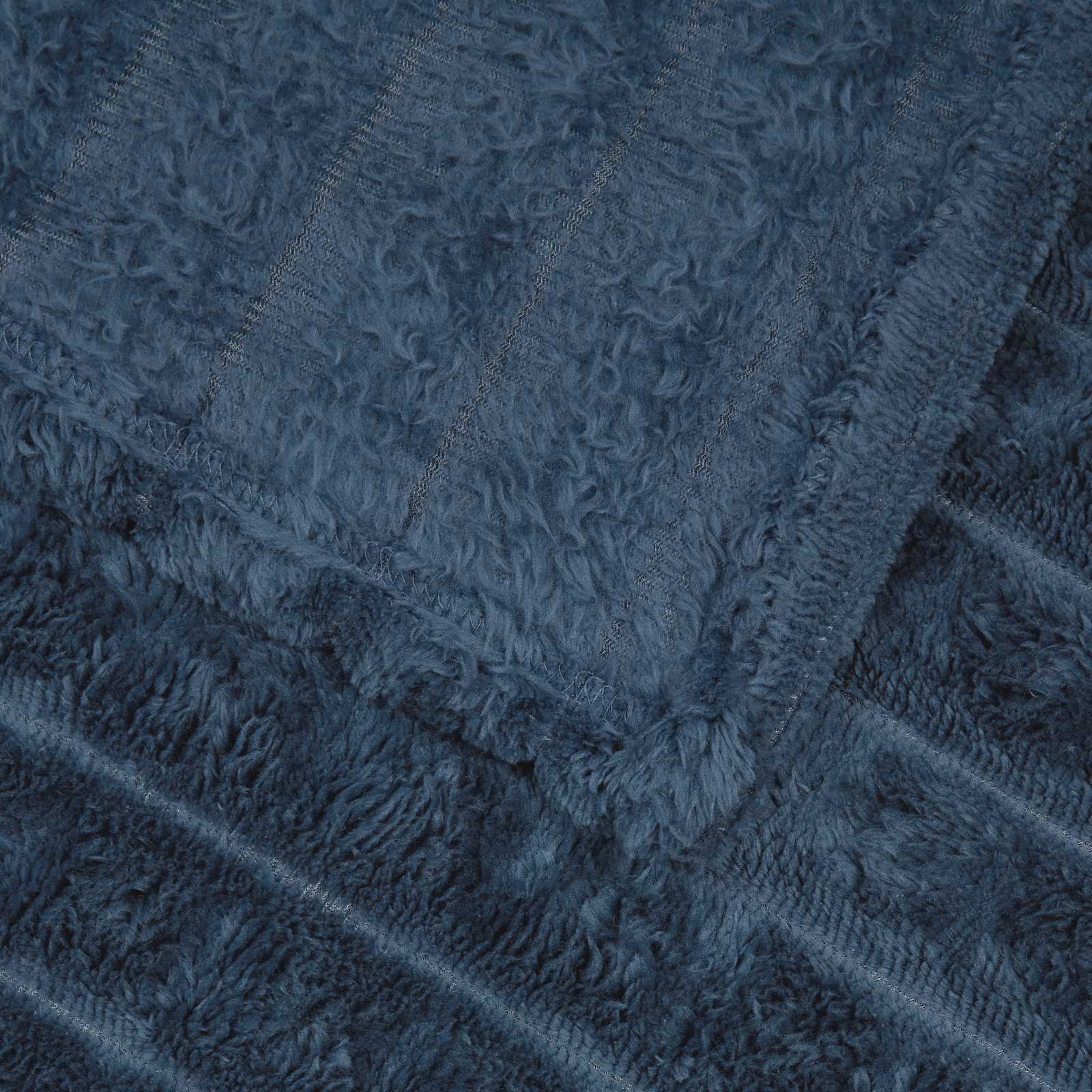 Wohndecke Marineblau 240 x 220 cm 1.37 kg Fleece