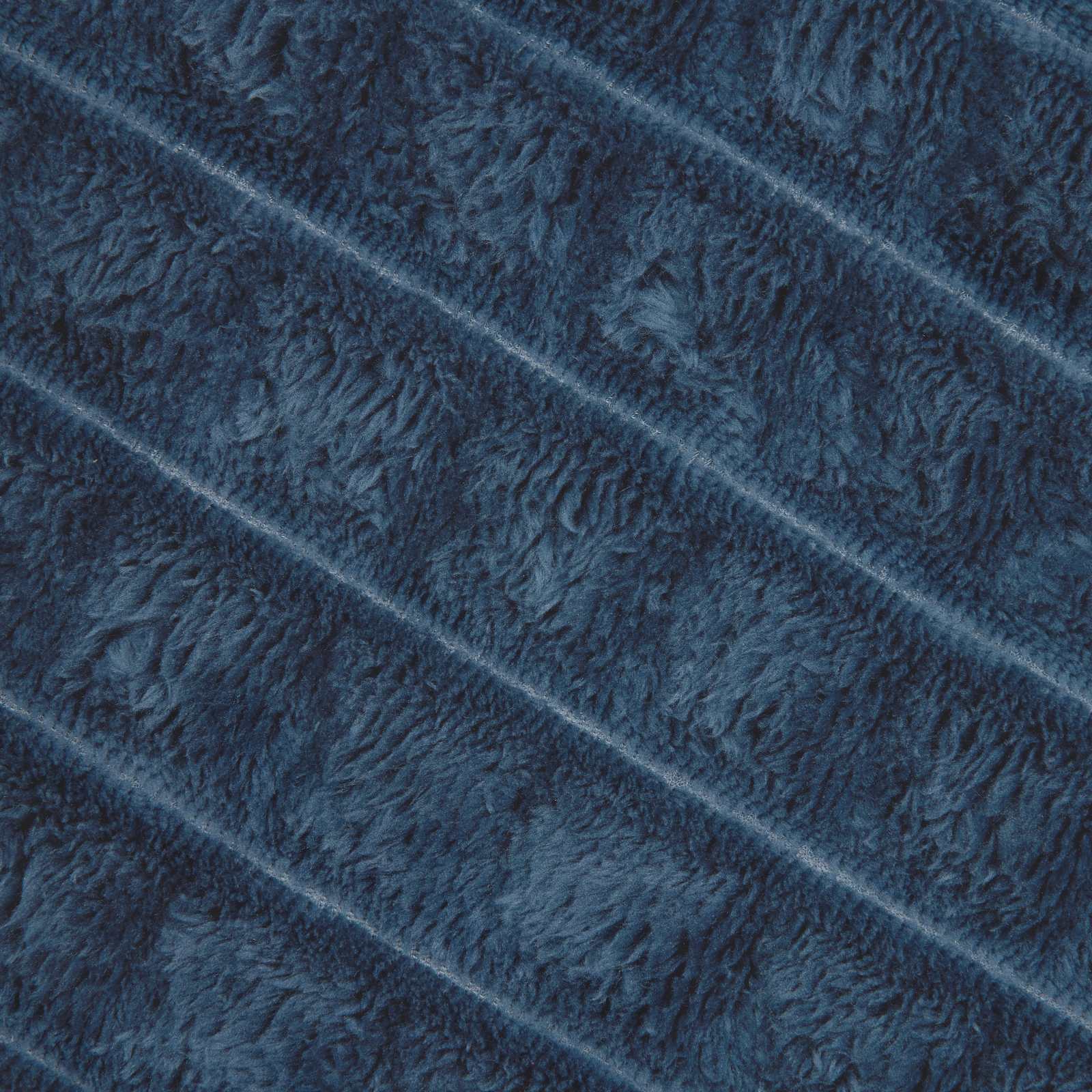 Wohndecke Marineblau 240 x 220 cm 1.37 kg Fleece