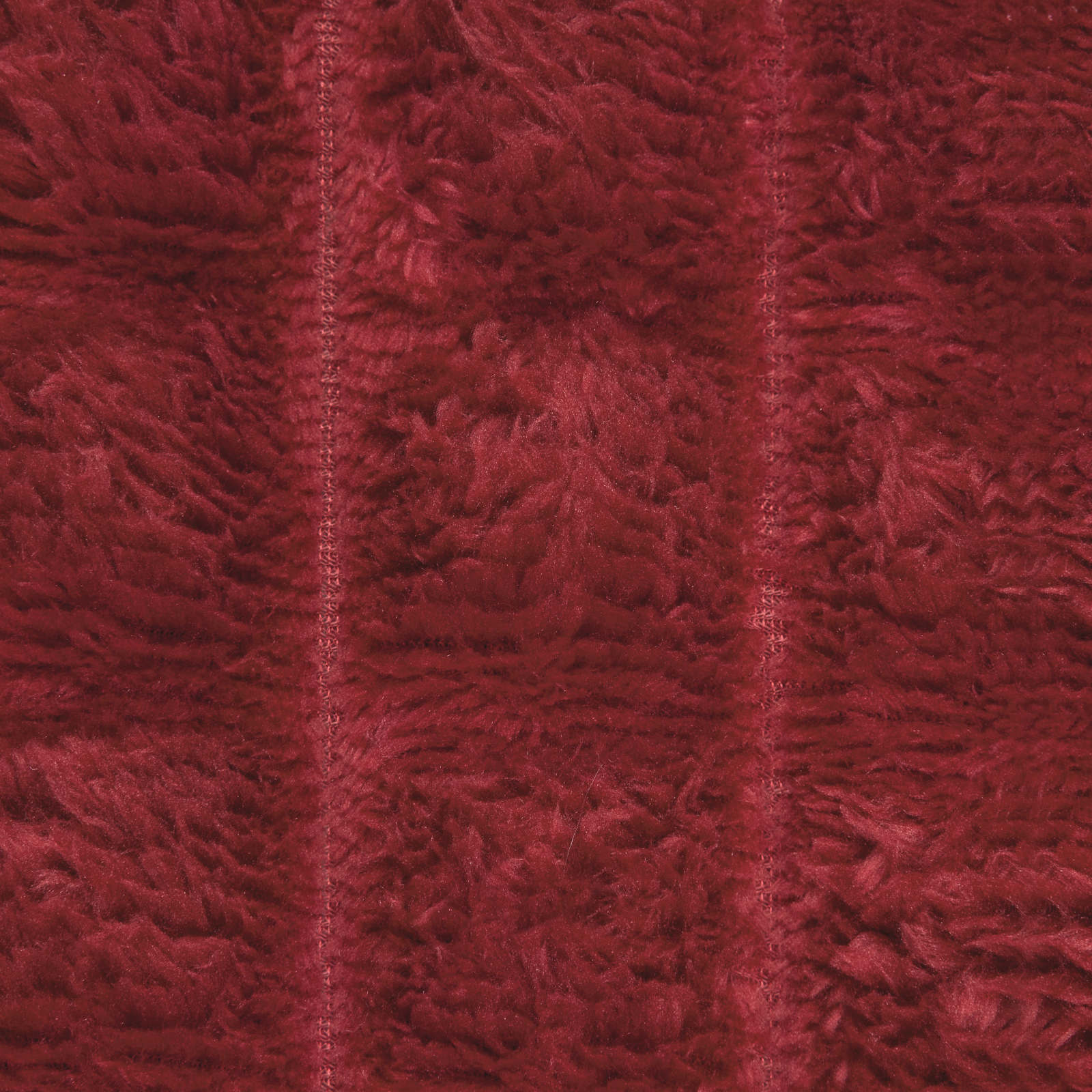 Wohndecke Bordeauxrot 270 x 240 cm 1.69 kg Fleece