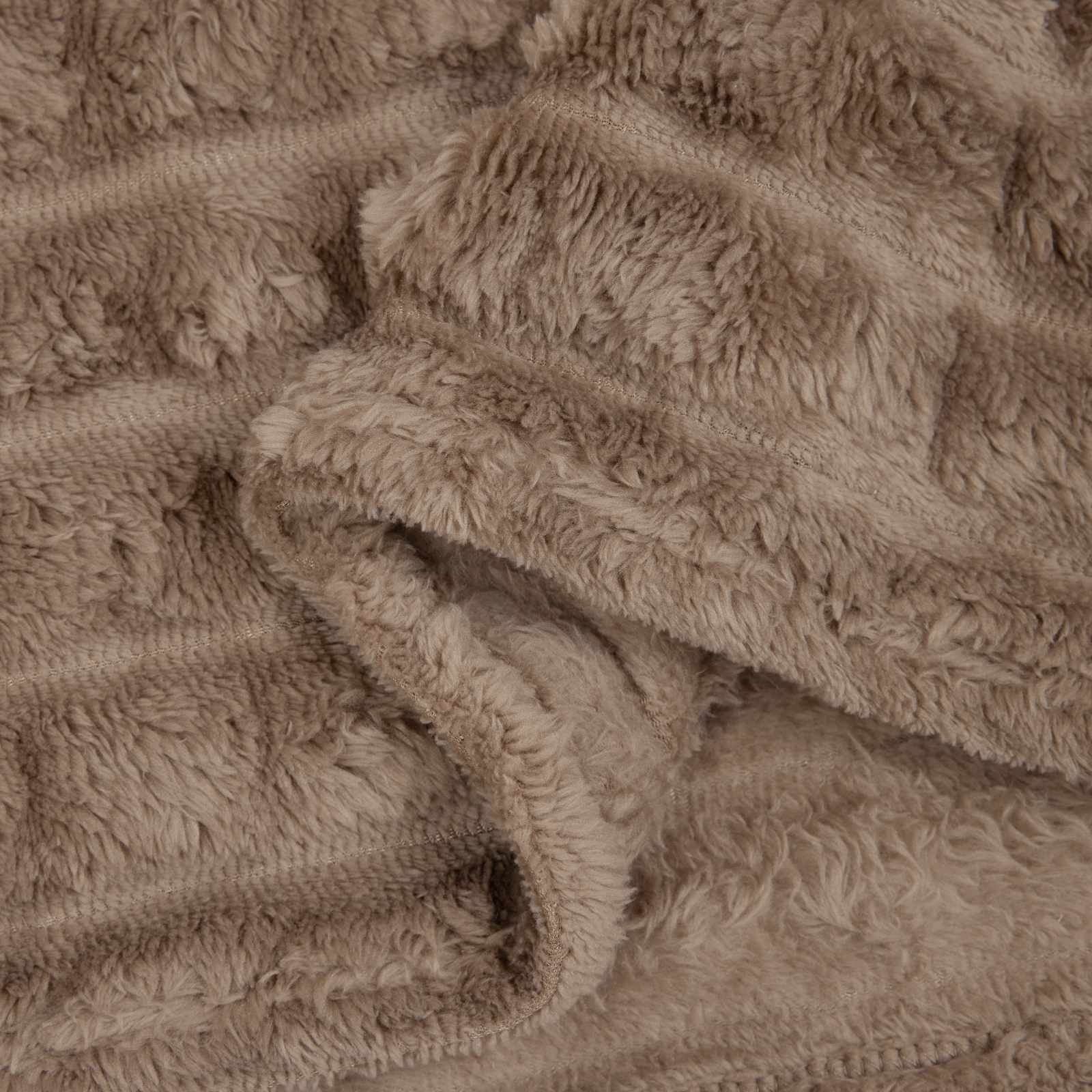 Wohndecken 6 stk. Kamel 240 x 220 cm 8.63 kg Fleece
