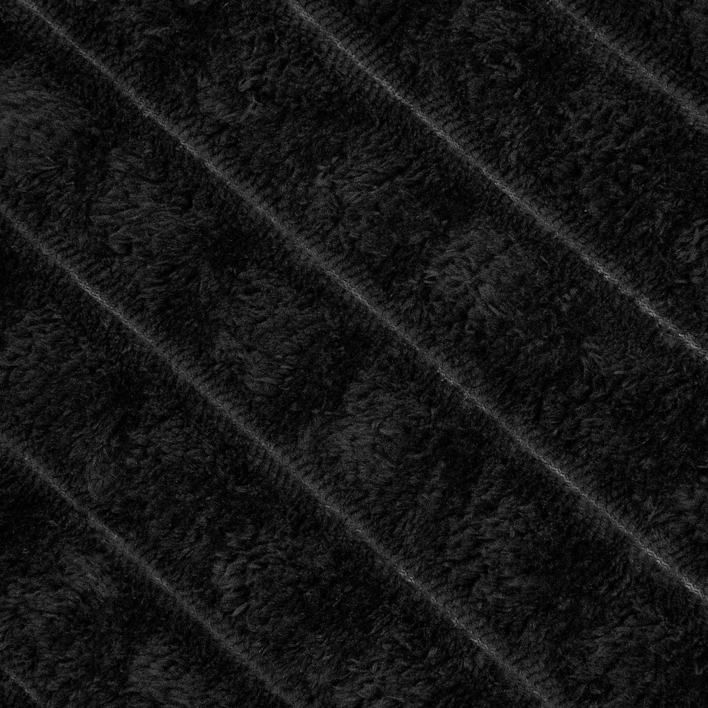 Wohndecken 6 stk. Schwarz 240 x 220 cm 8.63 kg Fleece