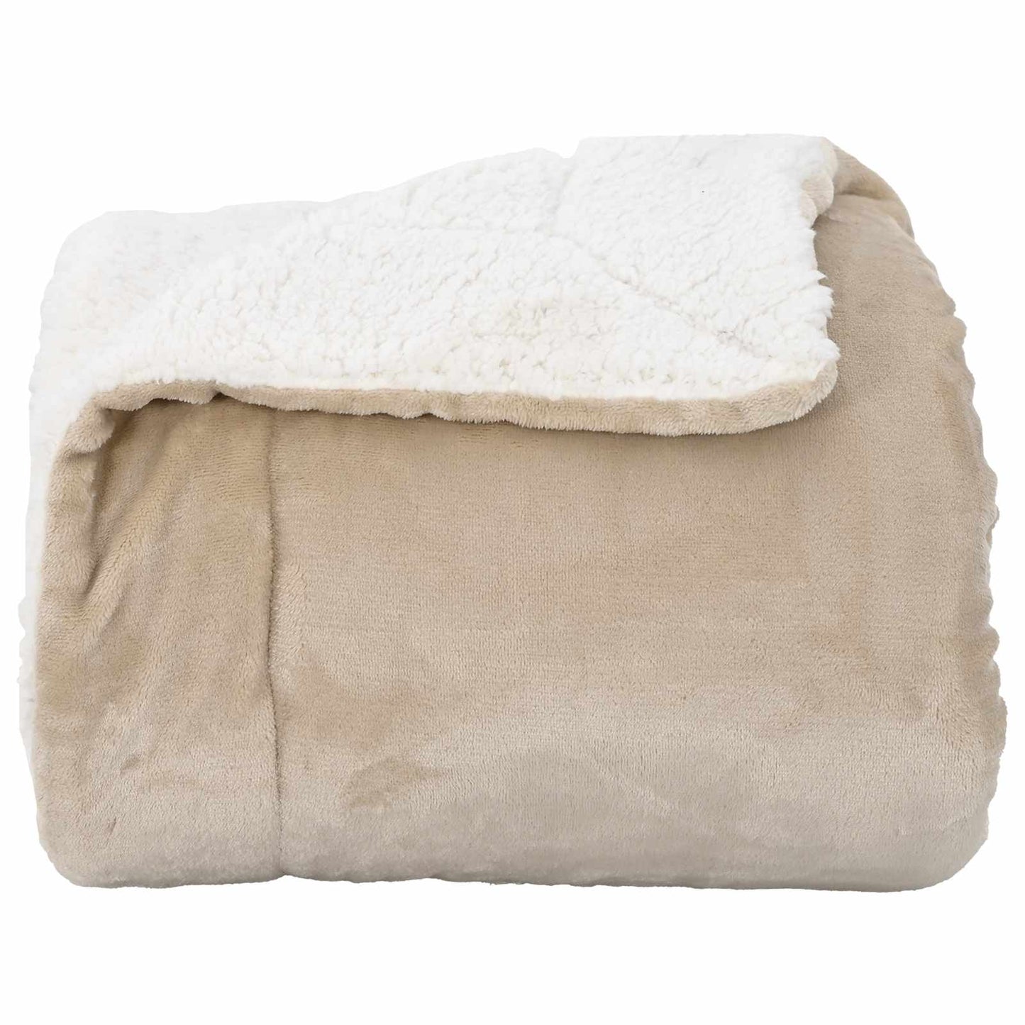Wohndecke Beige 150 x 200 cm 1.64 kg Fleece