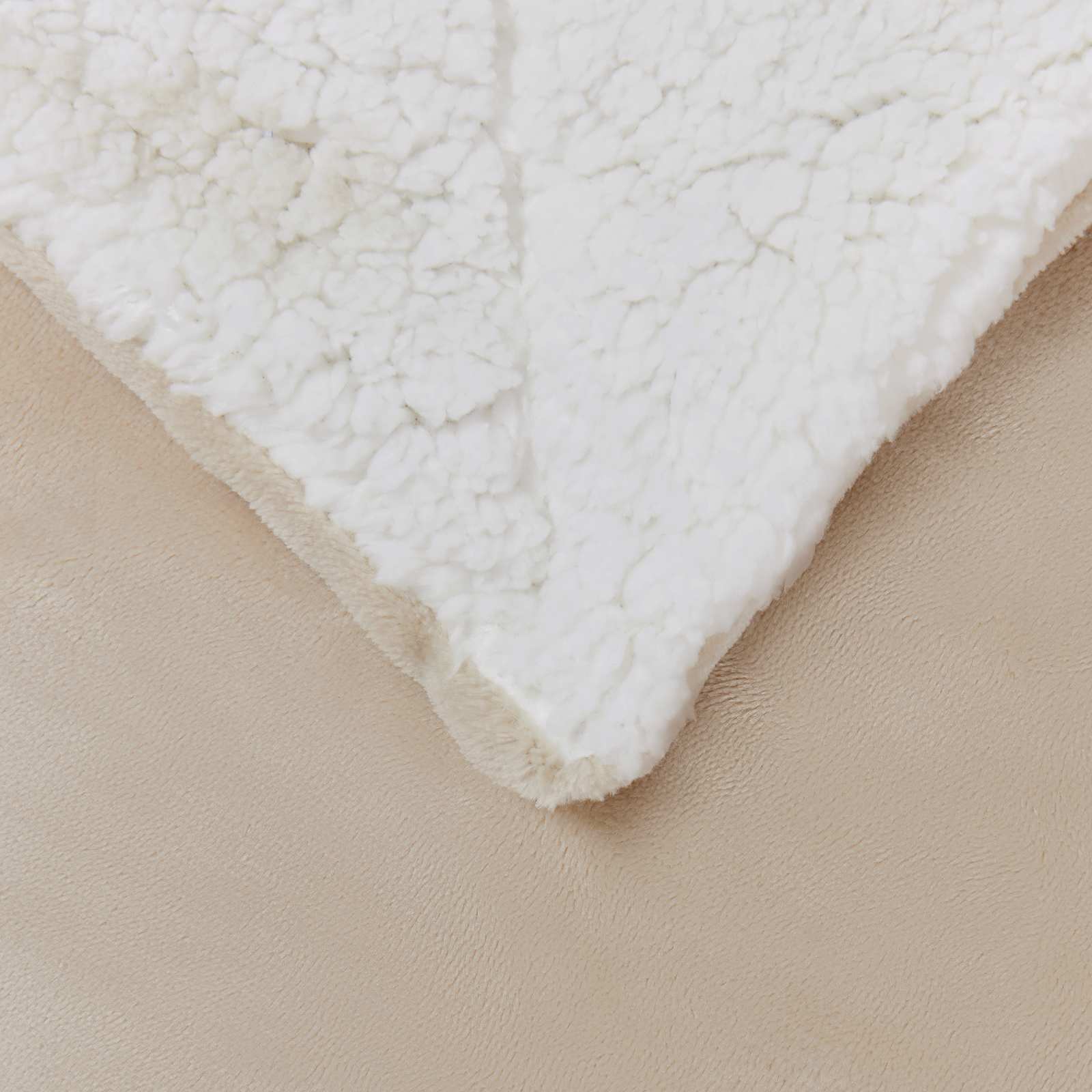 Wohndecke Beige 220 x 240 cm 2.67 kg Fleece