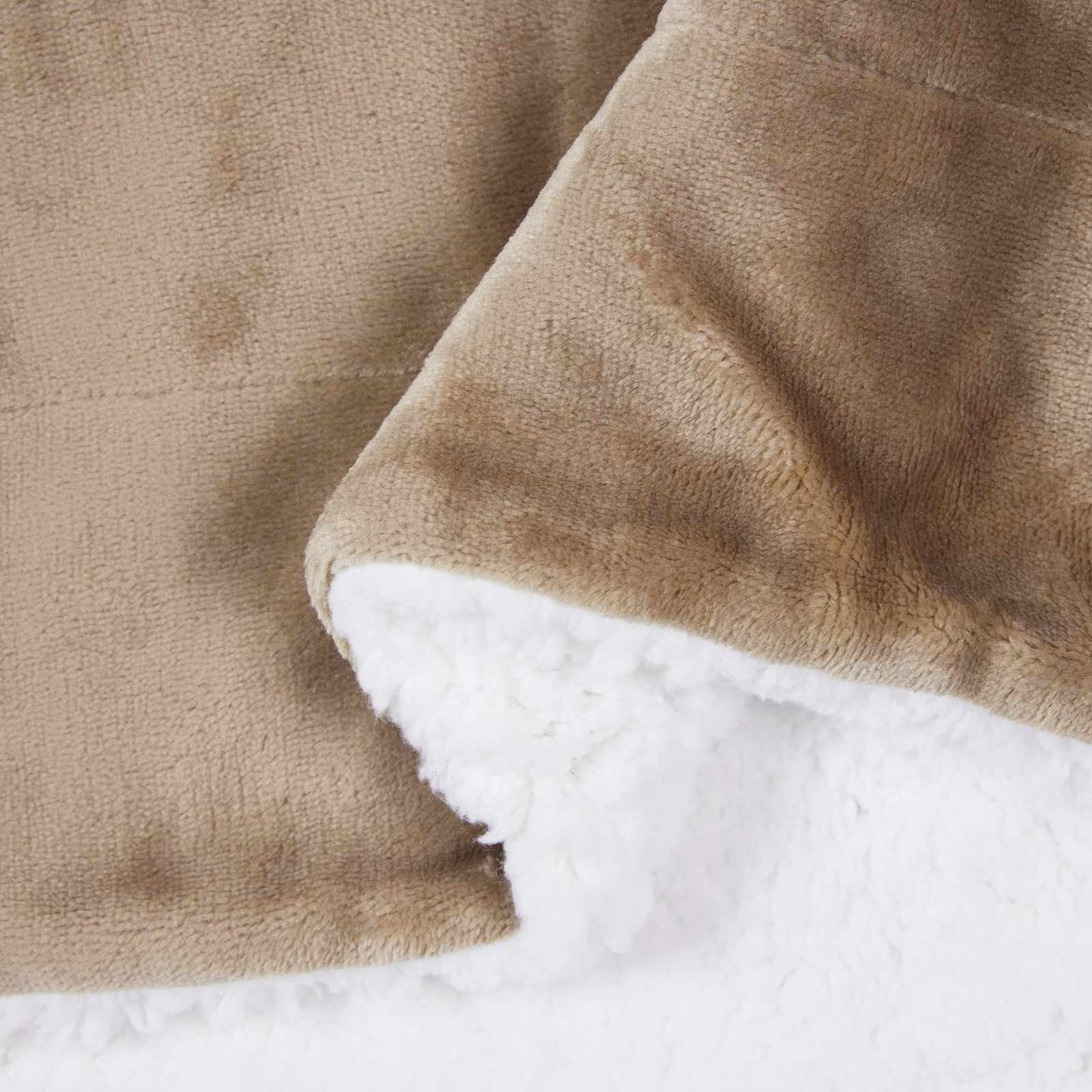 Wohndecke Kamel 130 x 150 cm 1 kg Fleece