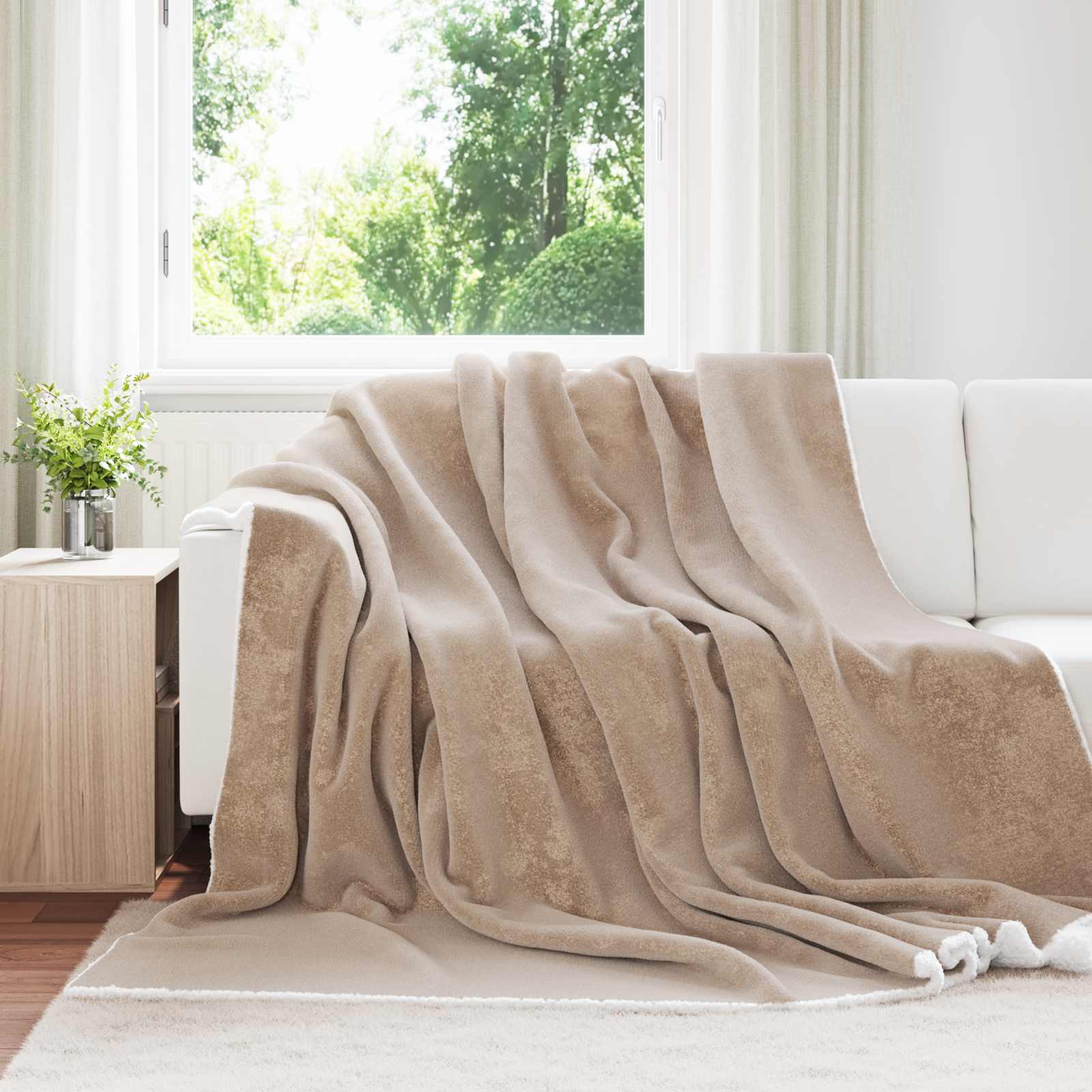 Wohndecke Kamel 240 x 270 cm 3.17 kg Fleece