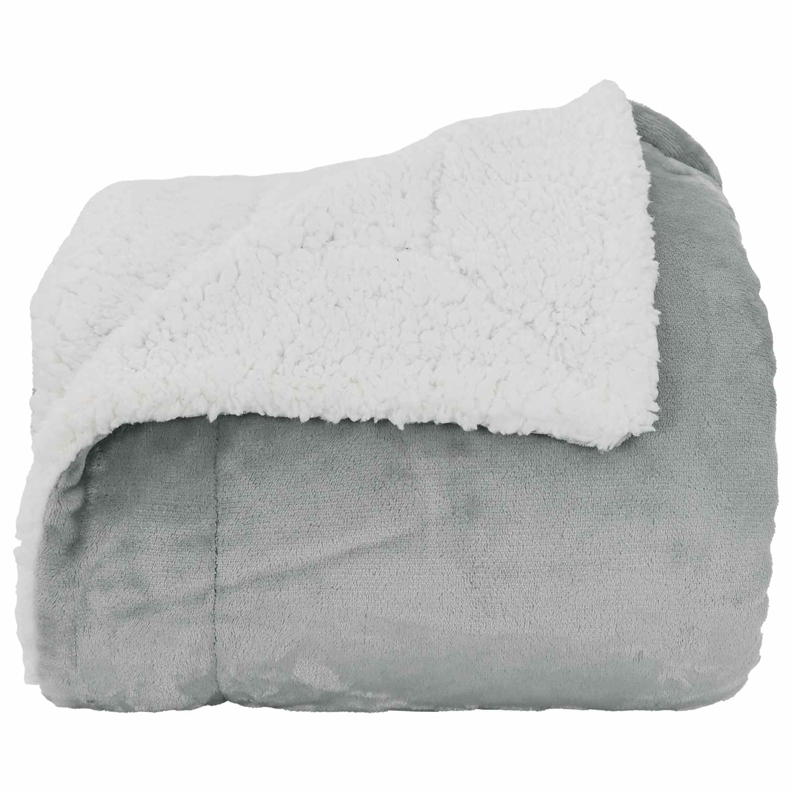 Wohndecke Grau 150 x 200 cm 1.64 kg Fleece