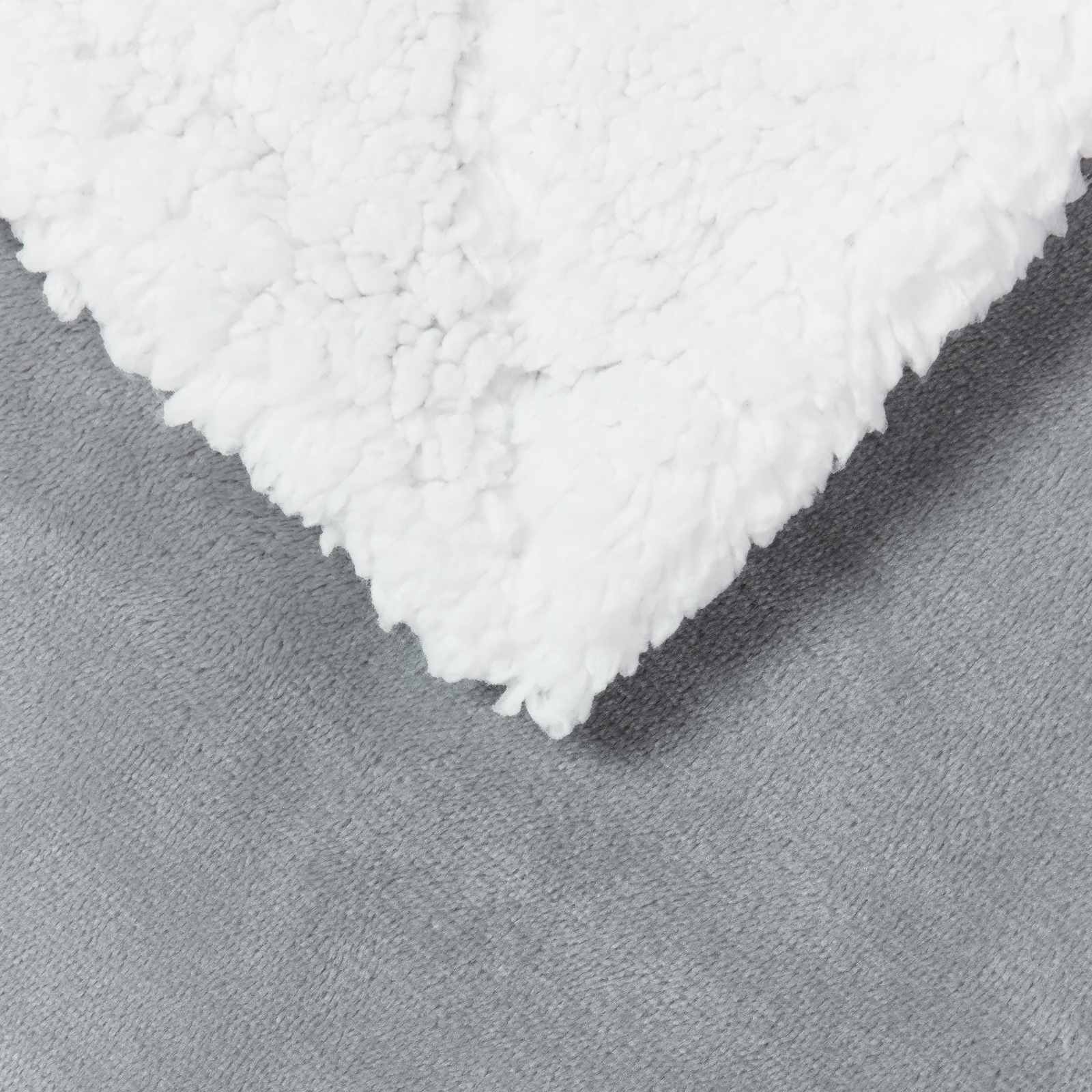 Wohndecke Grau 240 x 270 cm 3.17 kg Fleece