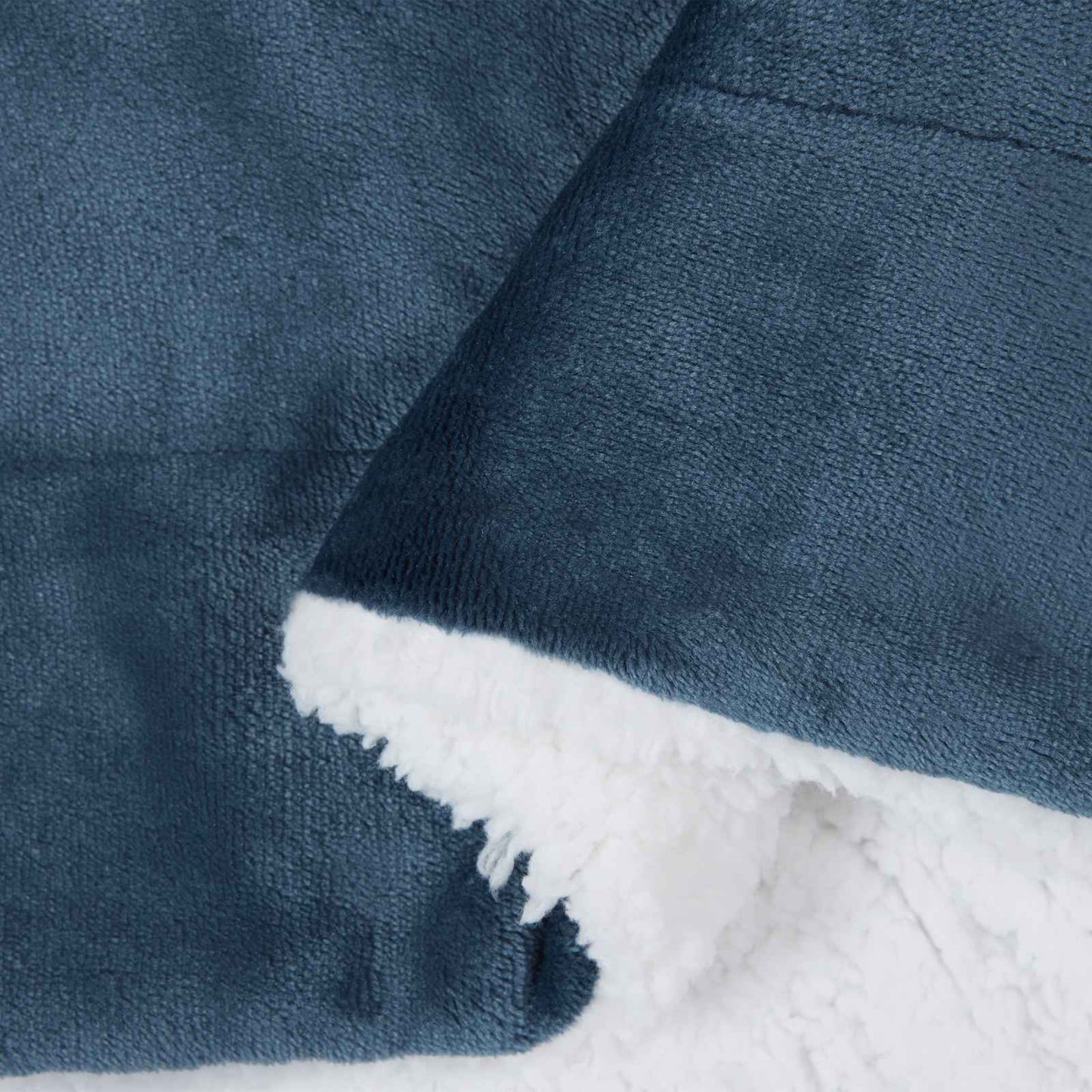 Wohndecke Marineblau 150 x 200 cm 1.64 kg Fleece