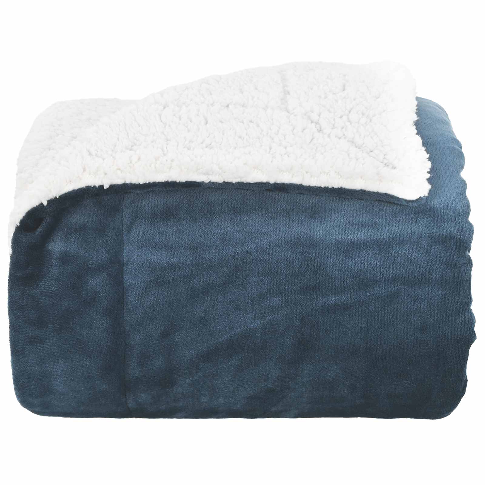 Wohndecke Marineblau 240 x 270 cm 3.17 kg Fleece