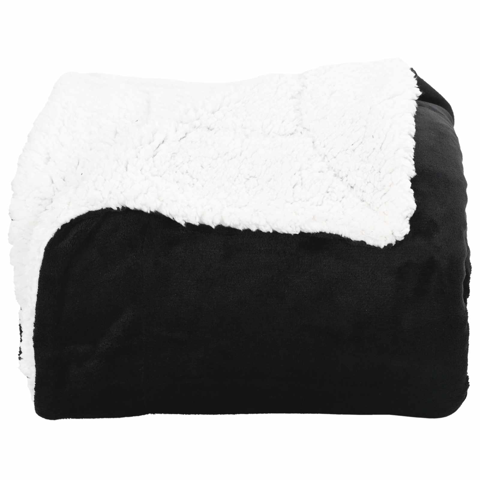 Wohndecke Schwarz 240 x 270 cm 3.17 kg Fleece