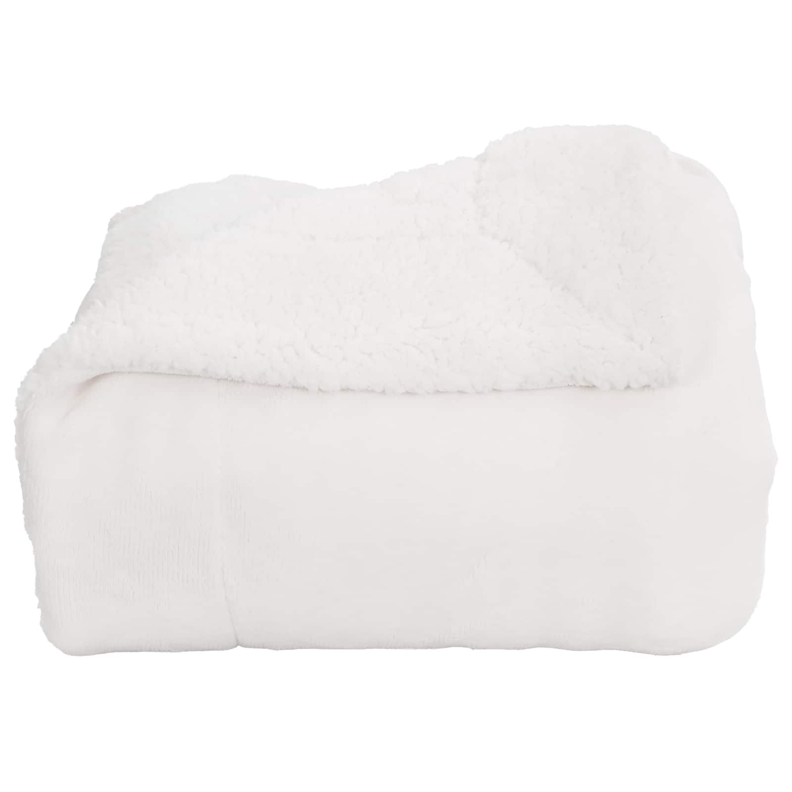 Wohndecke Weiß 150 x 200 cm 1.64 kg Fleece