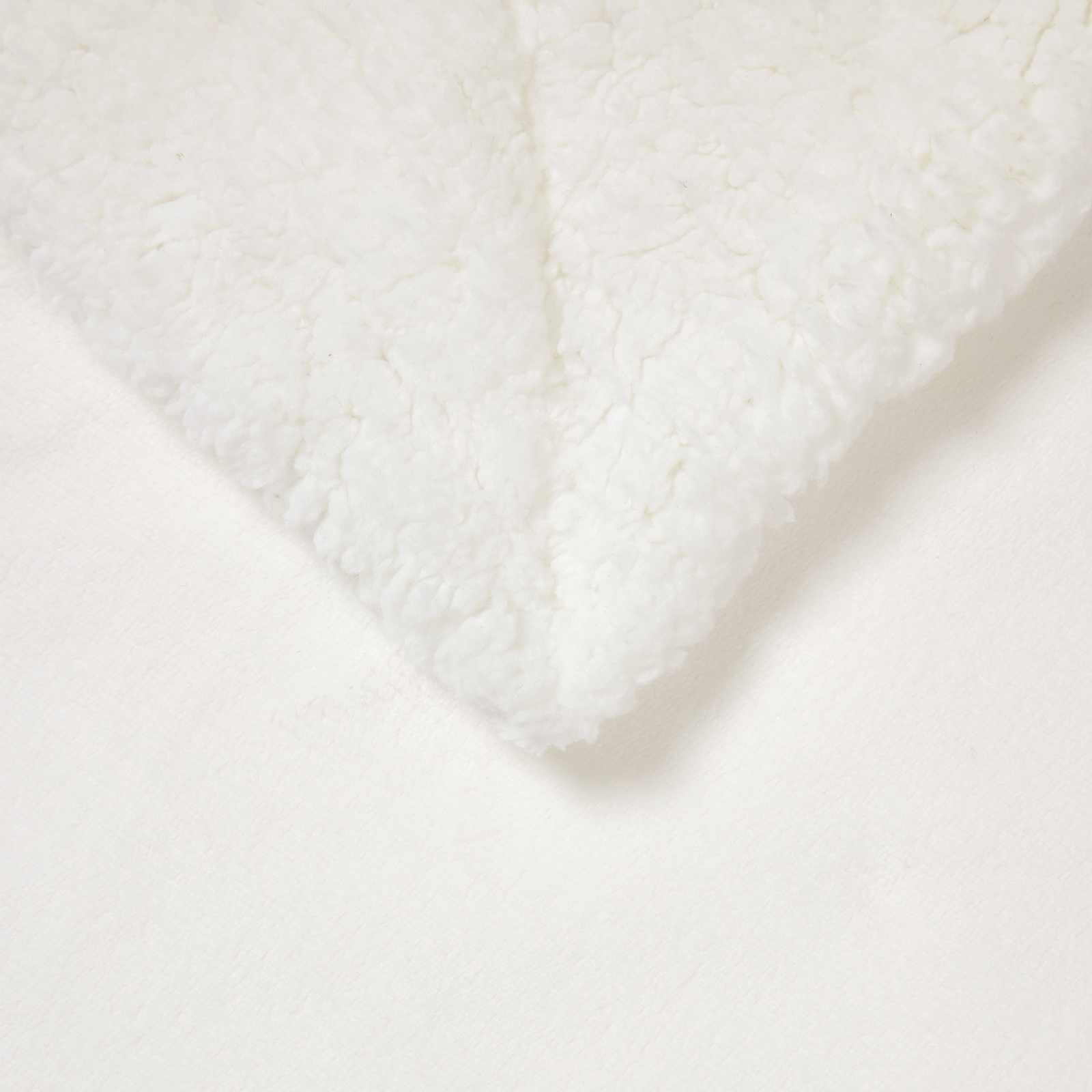 Wohndecke Weiß 240 x 270 cm 3.17 kg Fleece