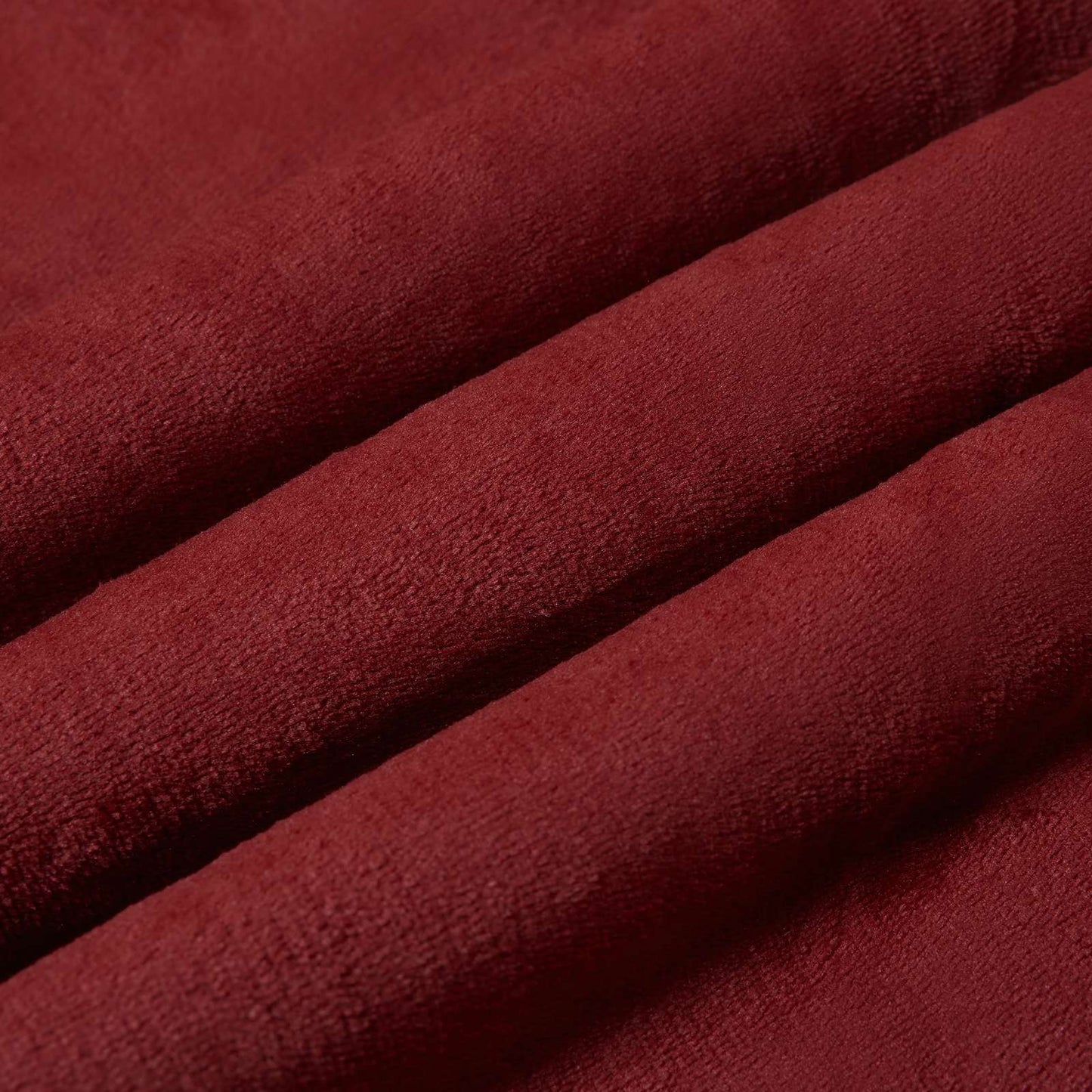 Wohndecke Bordeauxrot 130 x 150 cm 1 kg Fleece