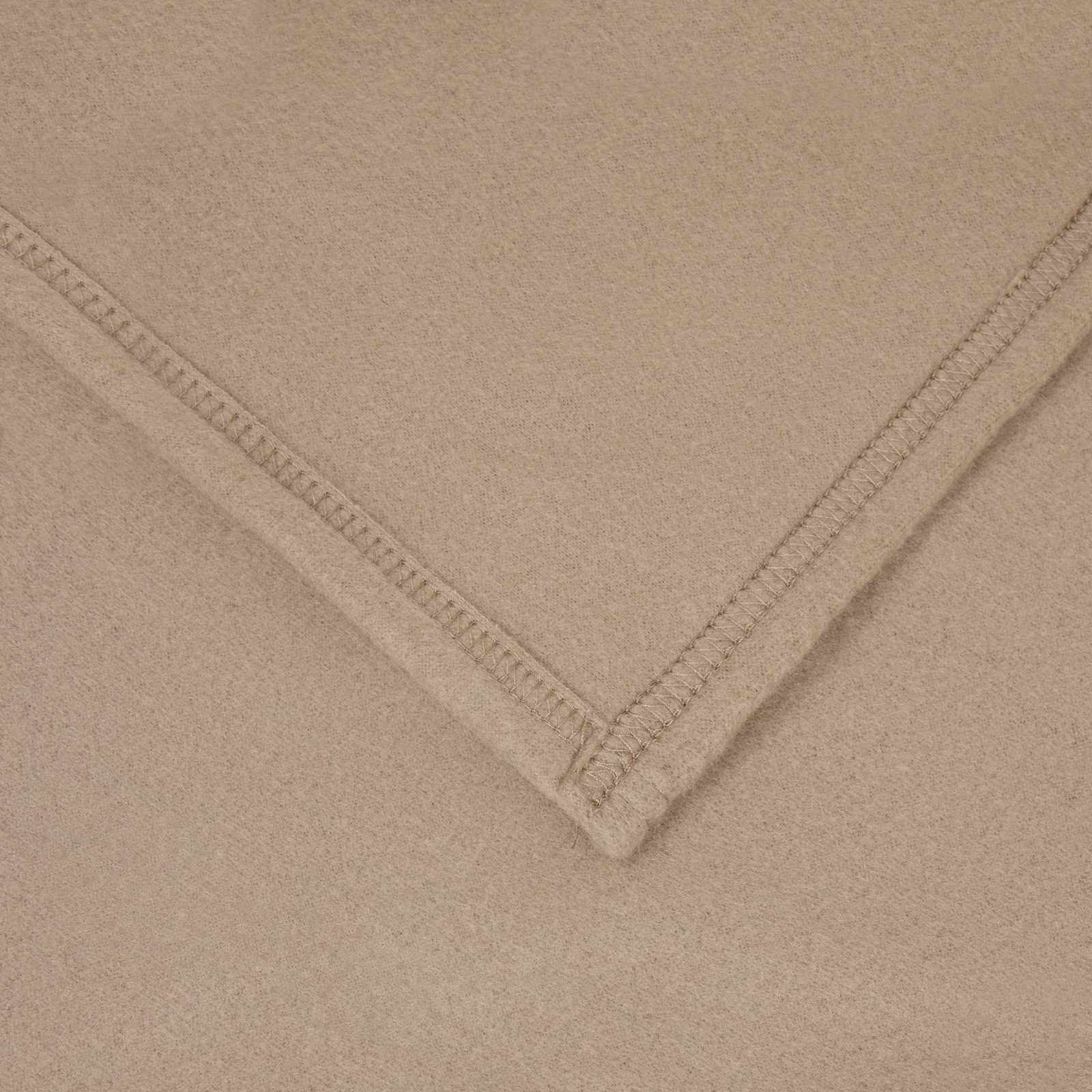 Wohndecke Kamel 200 x 150 cm 0.45 kg Fleece
