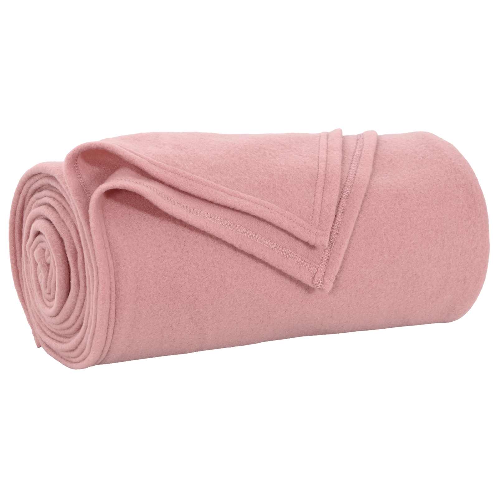 Wohndecke Rosa 240 x 220 cm 0.74 kg Fleece