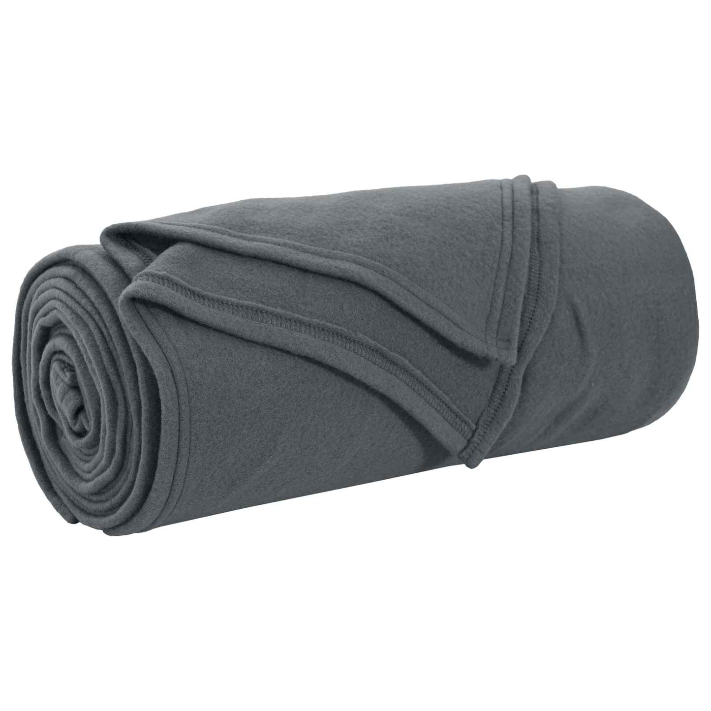 Wohndecken 6 stk. Dunkelgrau 240 x 220 cm 4.44 kg Fleece