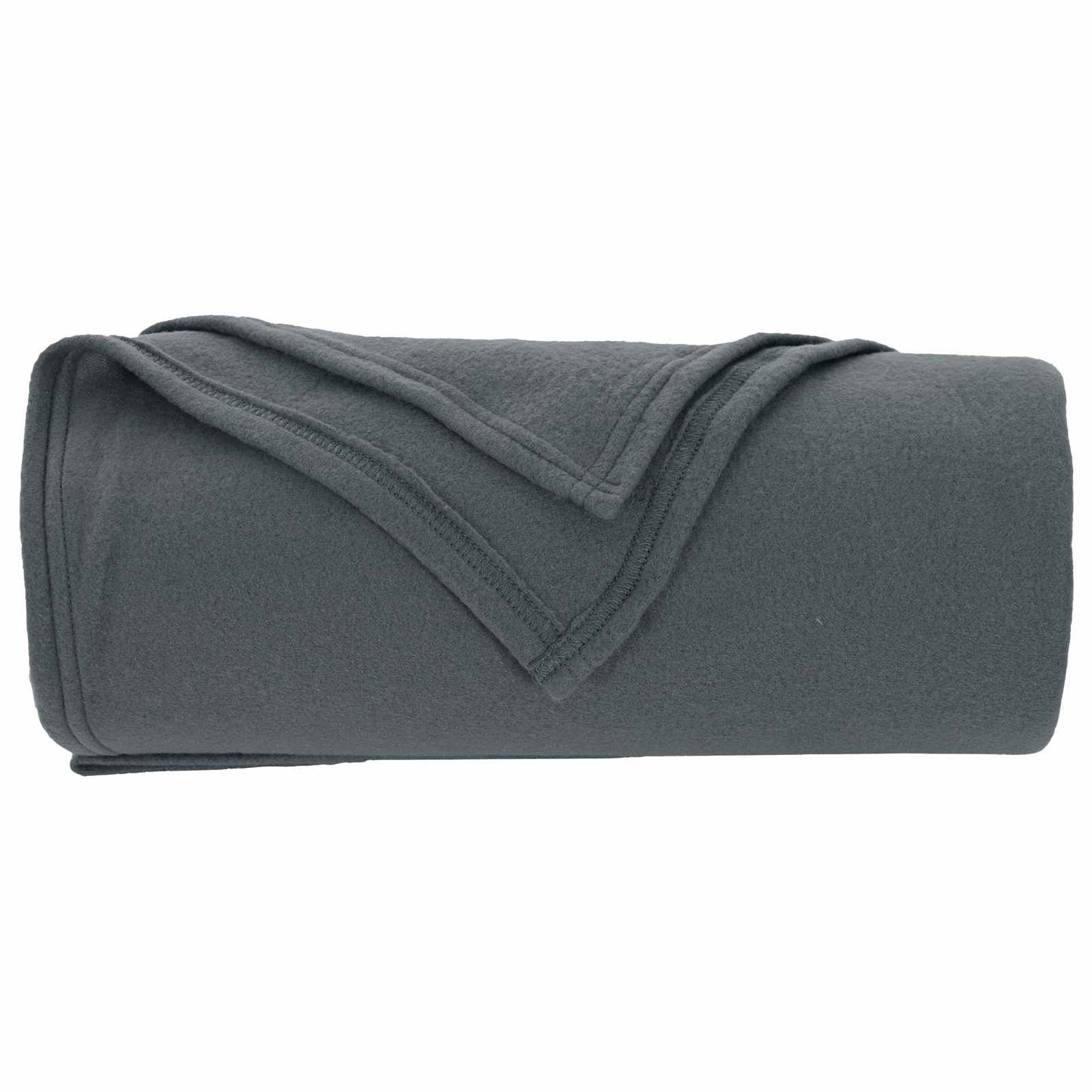 Wohndecken 6 stk. Dunkelgrau 240 x 220 cm 4.44 kg Fleece