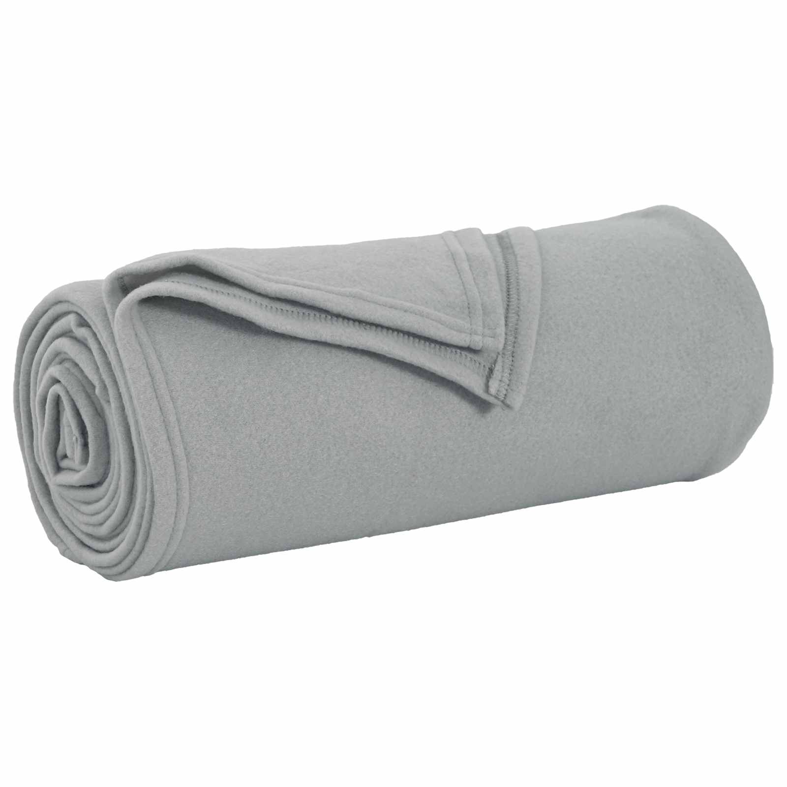 Wohndecken 6 stk. Grau 240 x 220 cm 4.28 kg Fleece