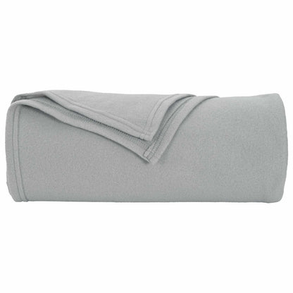 Wohndecken 6 stk. Grau 240 x 220 cm 4.28 kg Fleece
