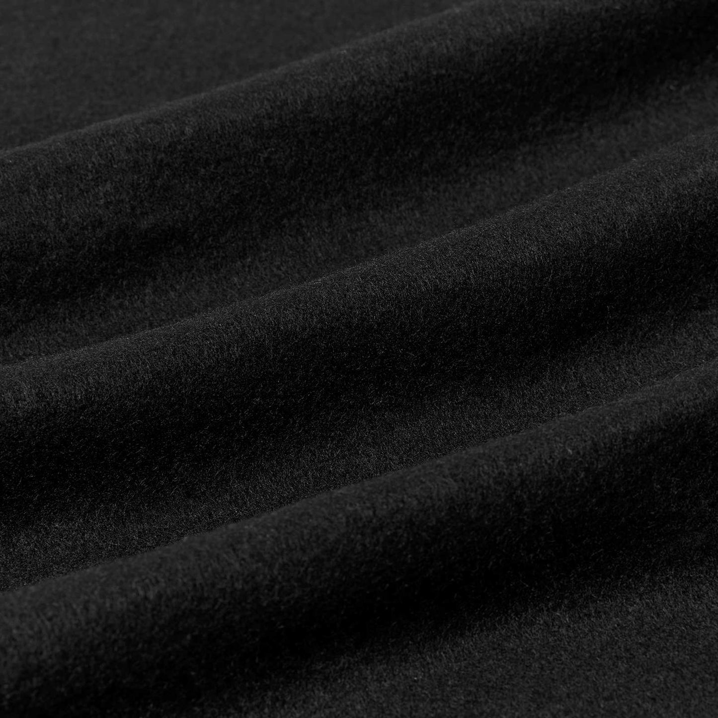 Wohndecken 6 stk. Schwarz 240 x 220 cm 4.28 kg Fleece