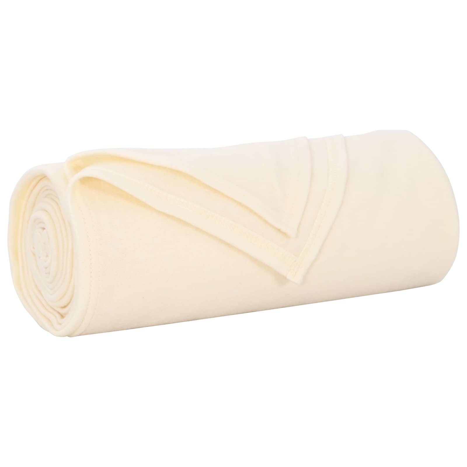 Wohndecke Creme 210 x 140 cm 0.41 kg Fleece