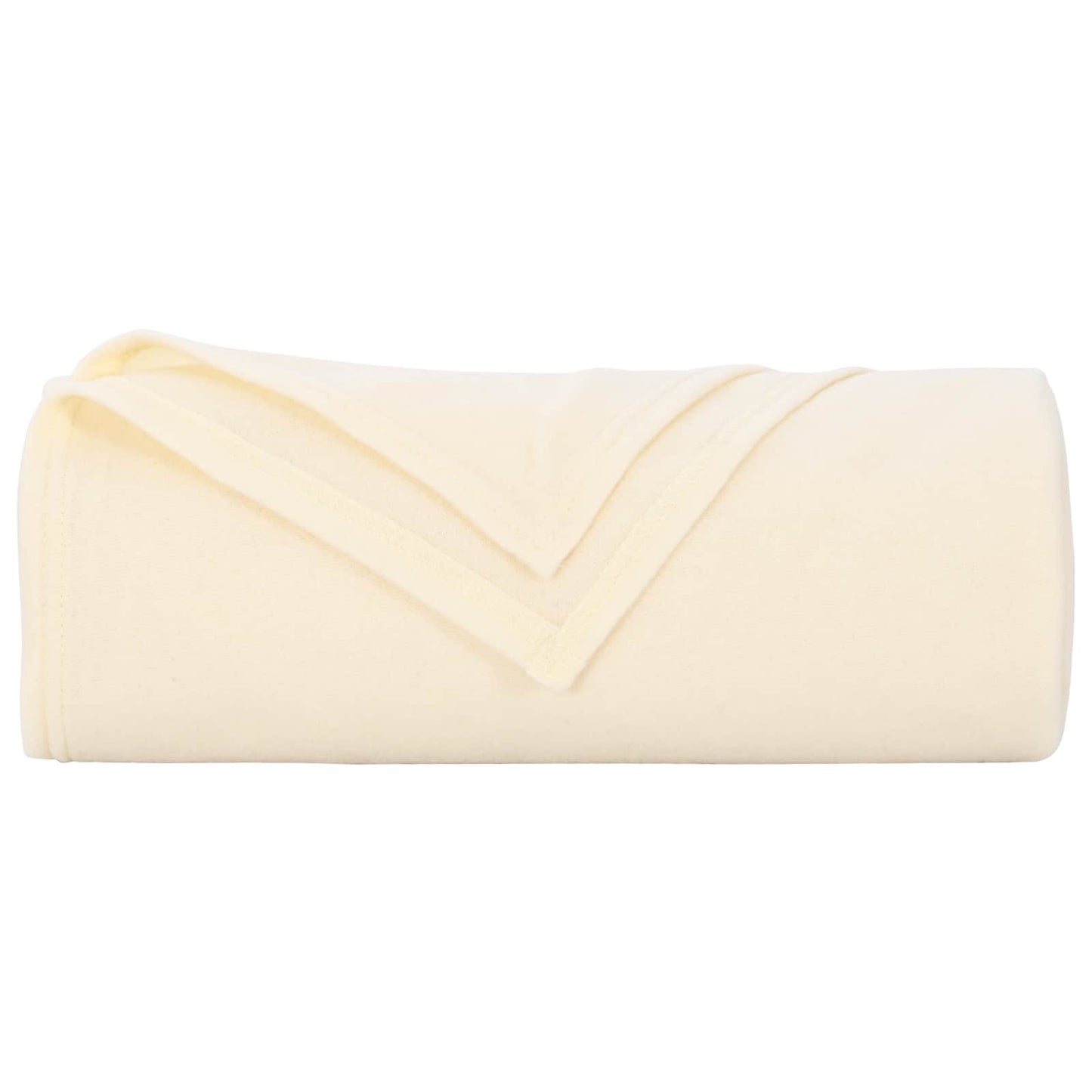 Wohndecke Creme 210 x 140 cm 0.41 kg Fleece